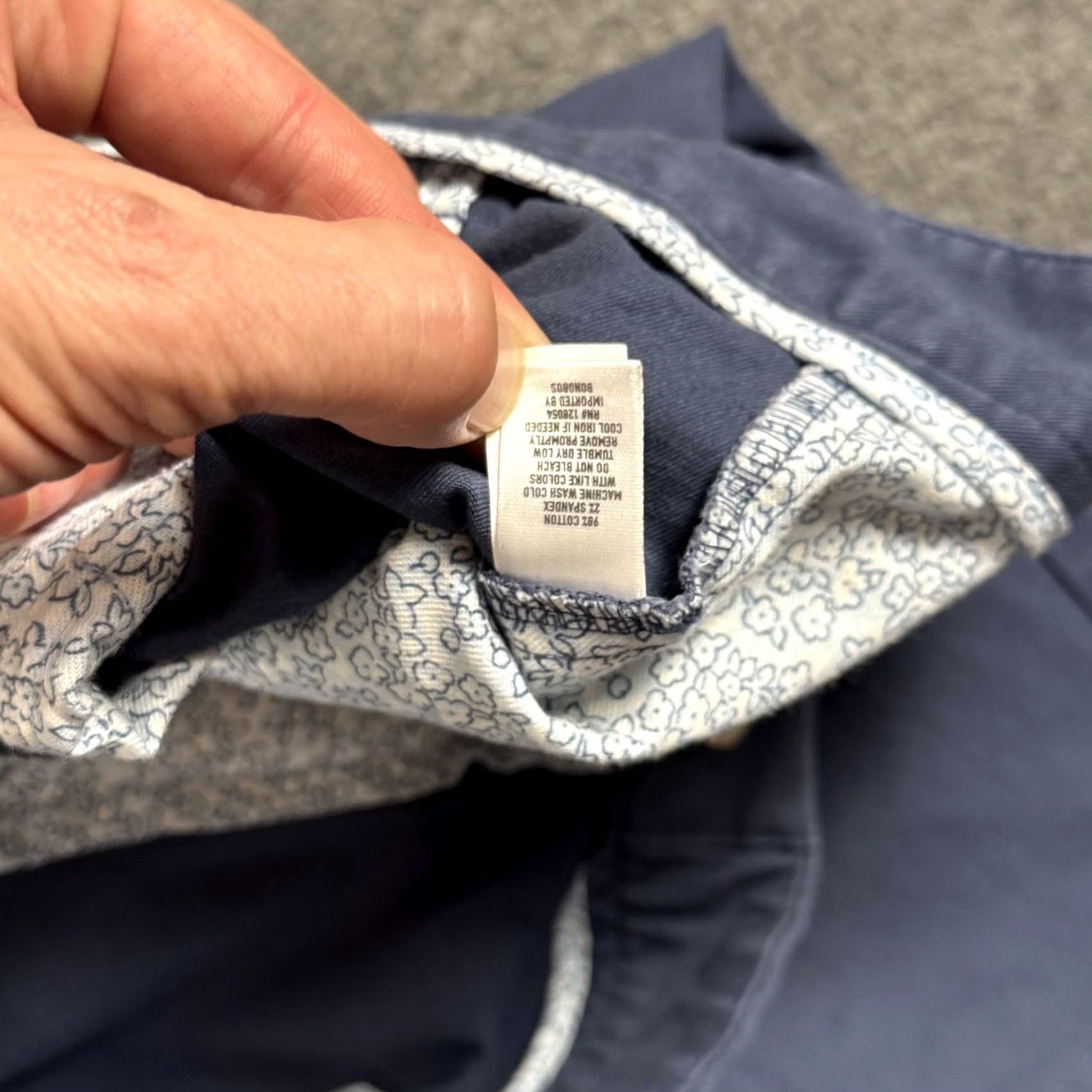 Bonobos Bonobos Shorts Mens 40 Blue Chino Cotton Flat Front Casual Classic Summer Size US 40 / EU 56 - 7 Thumbnail