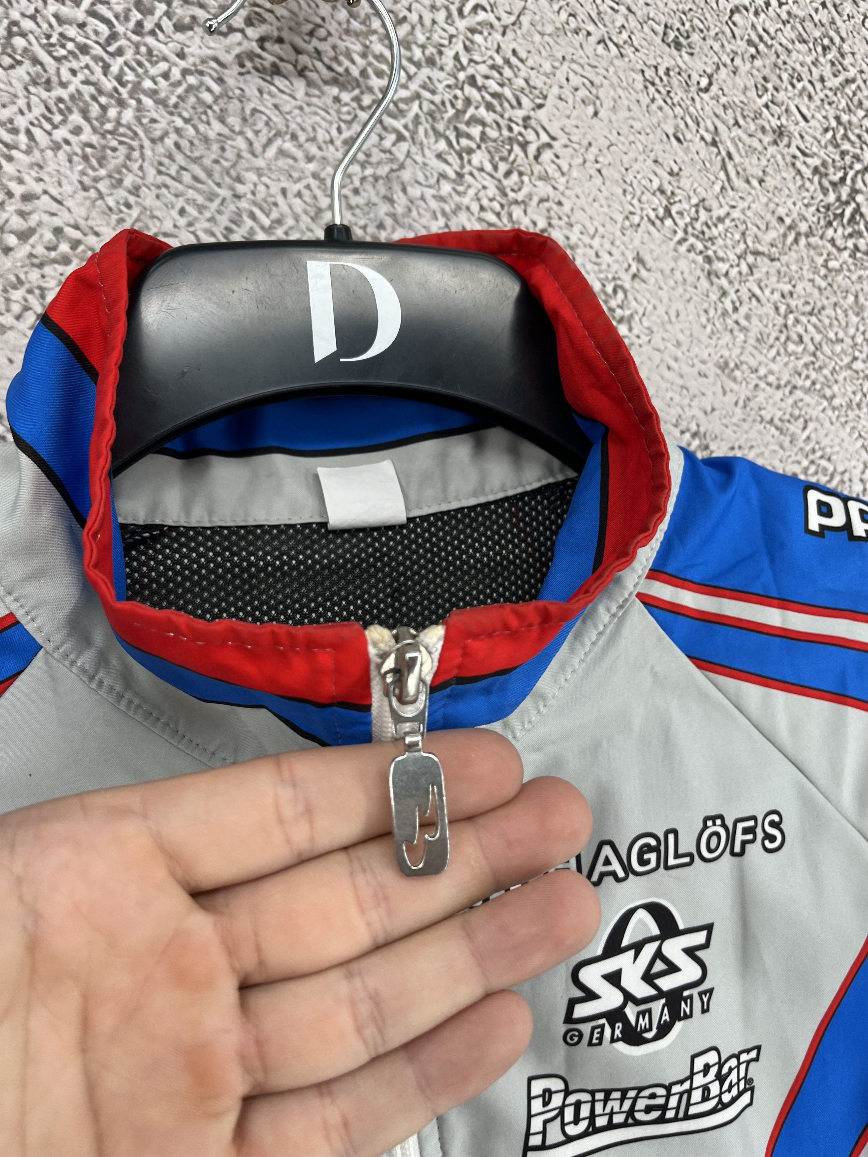 Haglofs JACKET SANTINI ITALY ITALIA CYCLING BICYCLE SHIRT JERSEY Size US M / EU 48-50 / 2 - 6 Thumbnail
