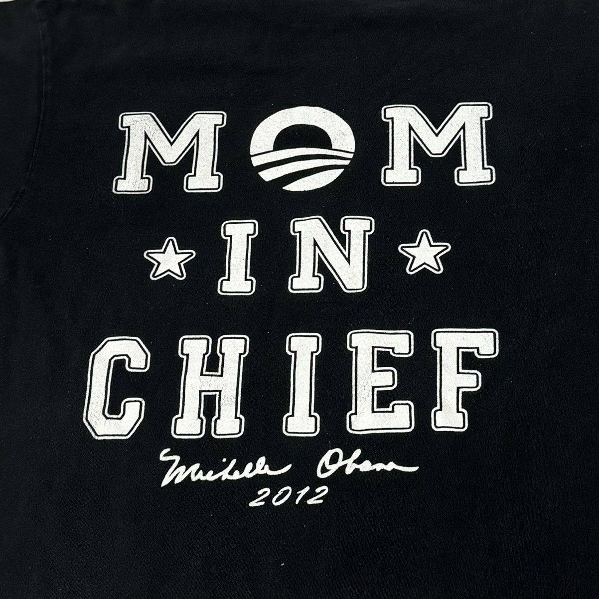 Vintage VINTAGE MICHELLE OBAMA TEE! Size US L / EU 52-54 / 3 - 6 Thumbnail