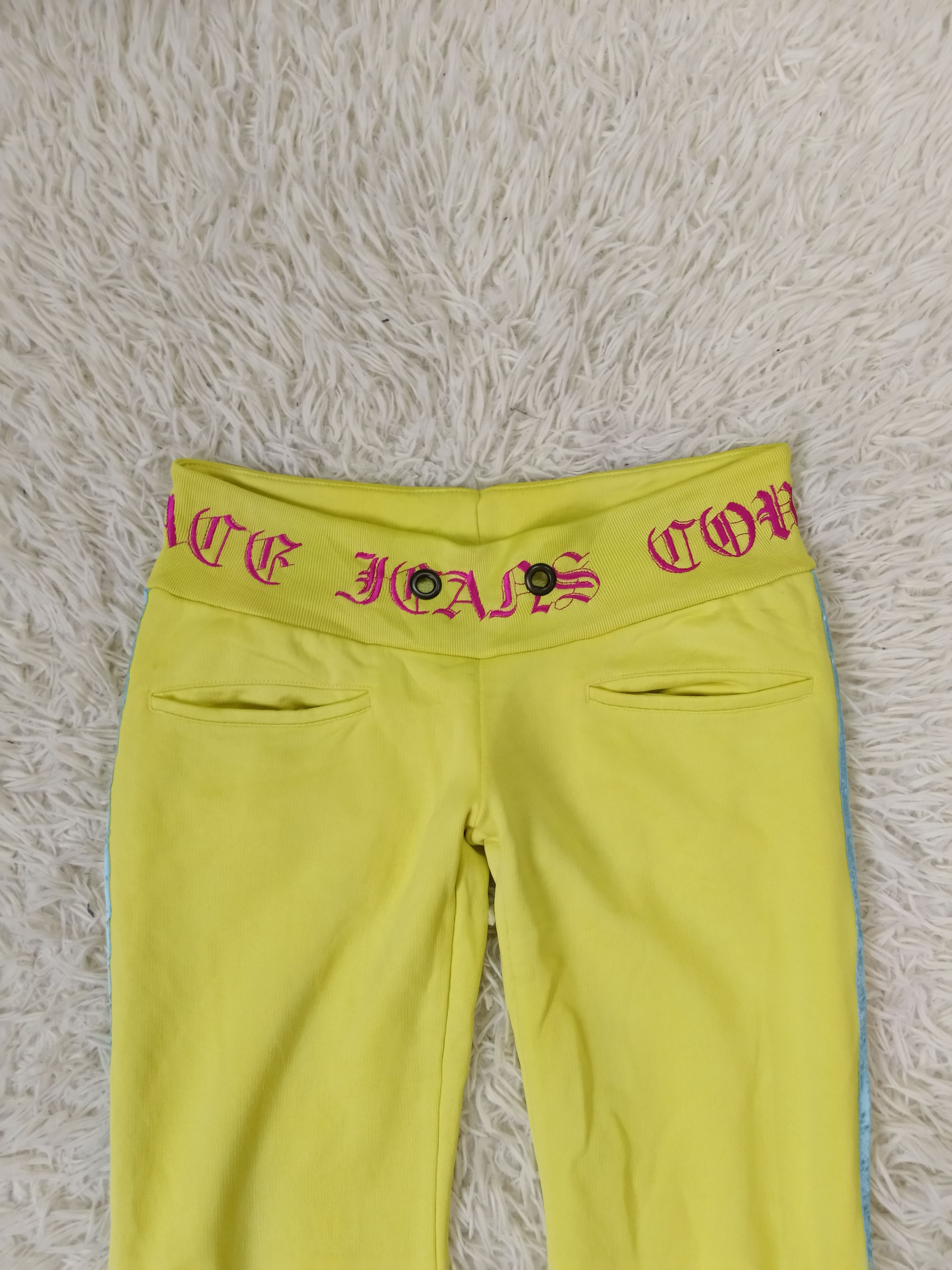 Versace Jeans Couture VERSACE YELLOW FLORESCENT JOGGER Size 27" / US 4 / IT 40 - 3 Thumbnail