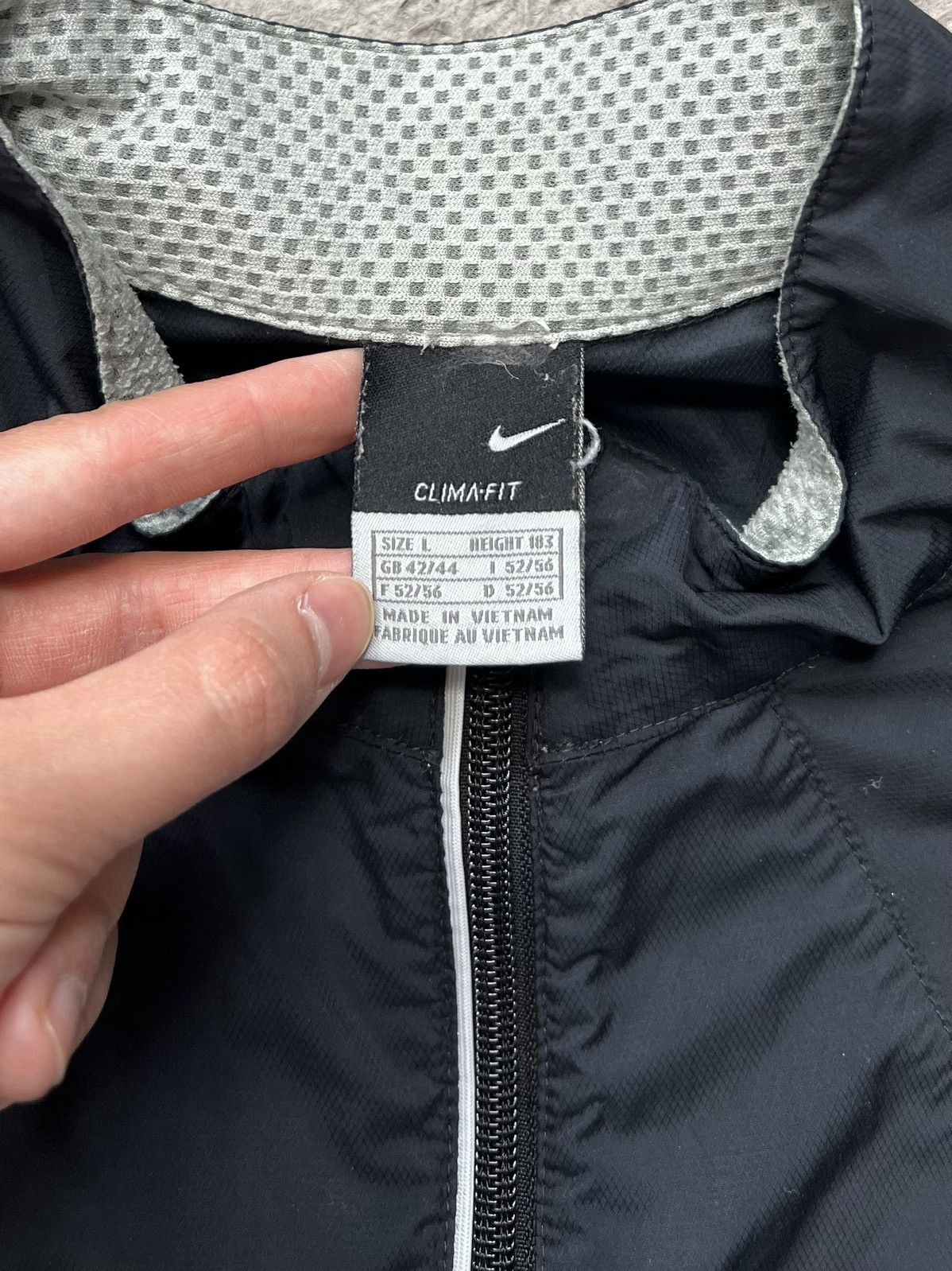 Nike Jacket Nike Clima Fit Small Logo Swoosh Zipped Size US L / EU 52-54 / 3 - 3 Thumbnail