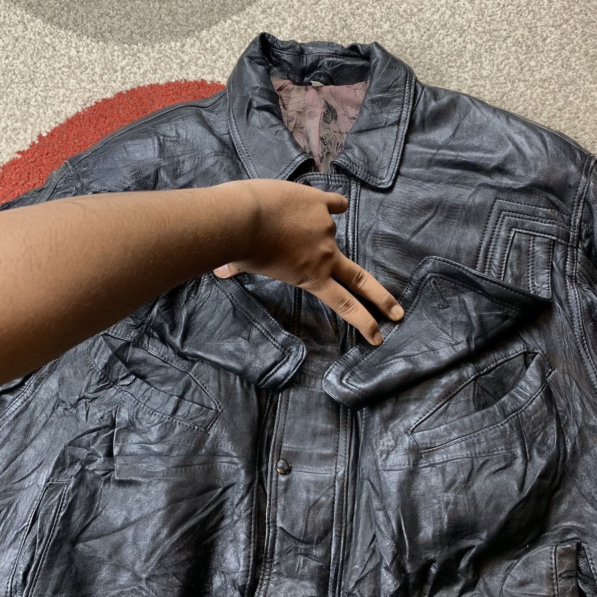 Genuine Leather Pour La Richarde Leather Jacket Size US L / EU 52-54 / 3 - 5 Thumbnail