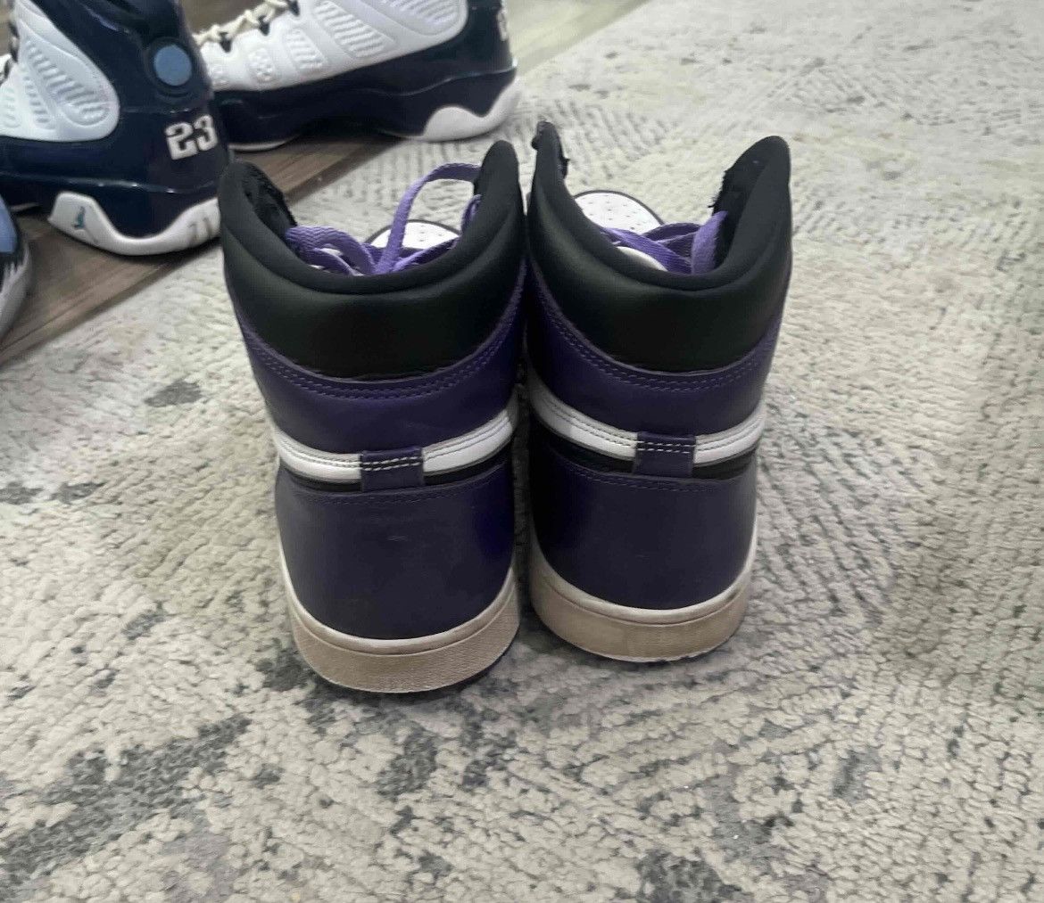 Jordan Brand × Nike jordan 1 court purple size 9 Size US 9 / EU 42 - 4 Thumbnail