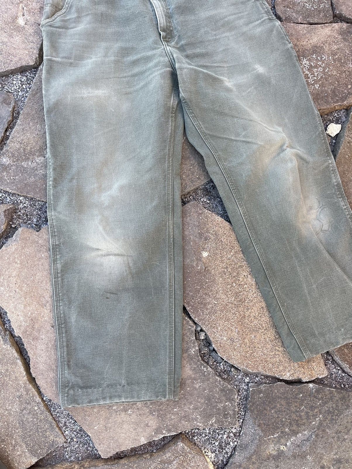 Carhartt 90’s Vintage Carhartt double knee cargo khaki pants Size US 33 - 9 Thumbnail
