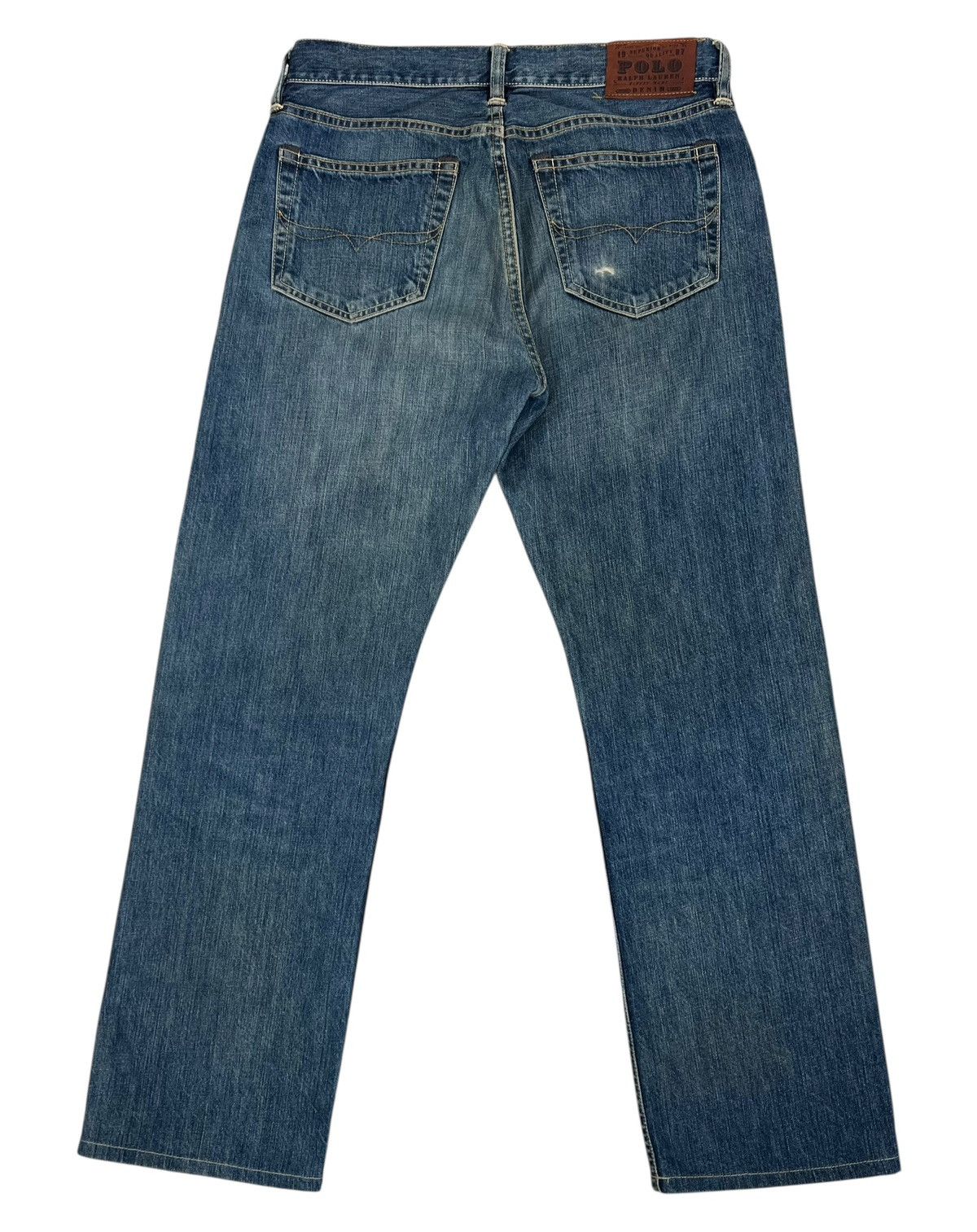 Polo Ralph Lauren Vintage Distressed Polo Ralph Lauren 867 Classic Jeans Size US 34 / EU 50 - 2 Thumbnail
