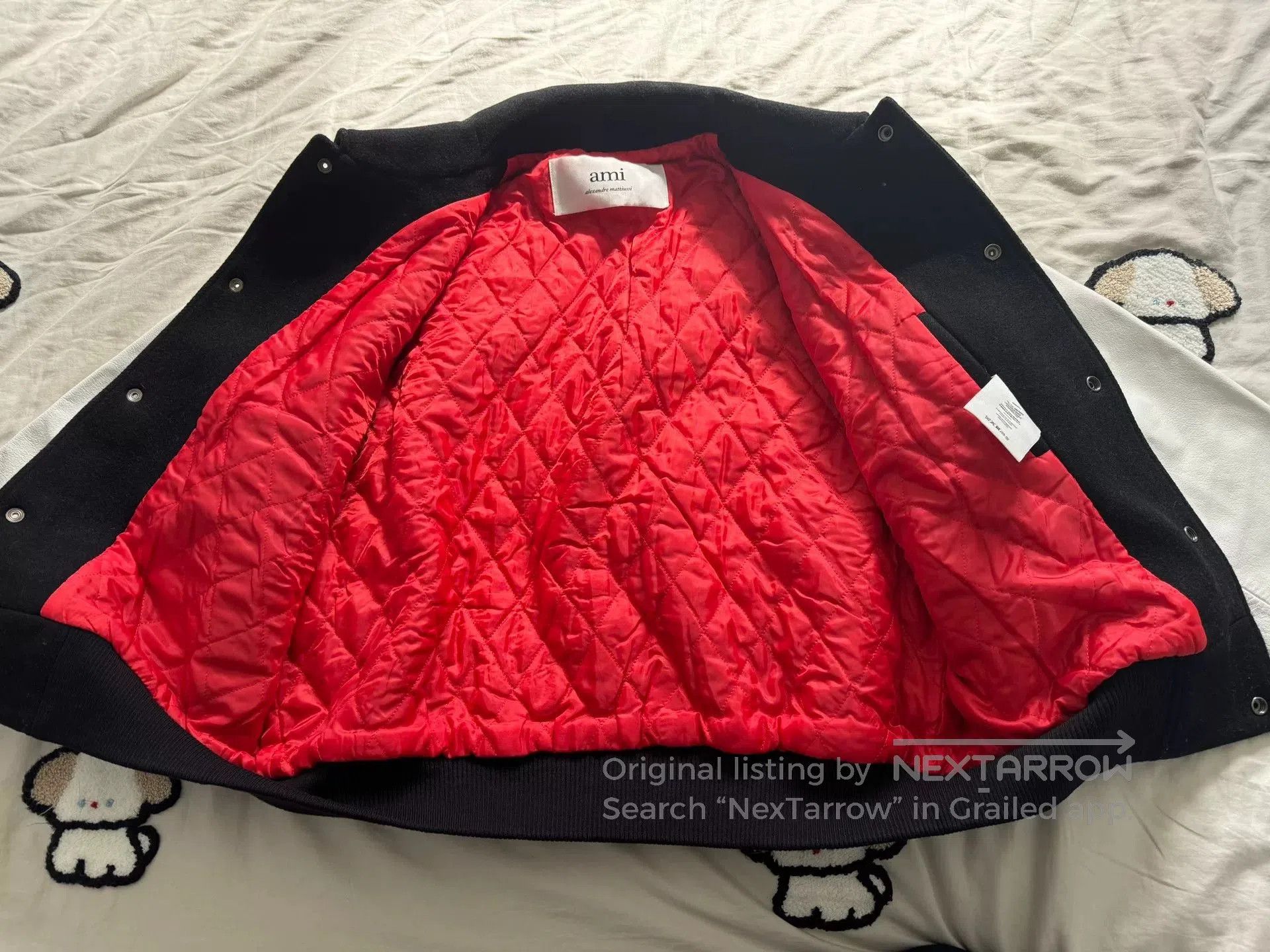 AMI AMI PARIS FW22 Colorblock Logo Jacket. Size US L / EU 52-54 / 3 - 7 Thumbnail