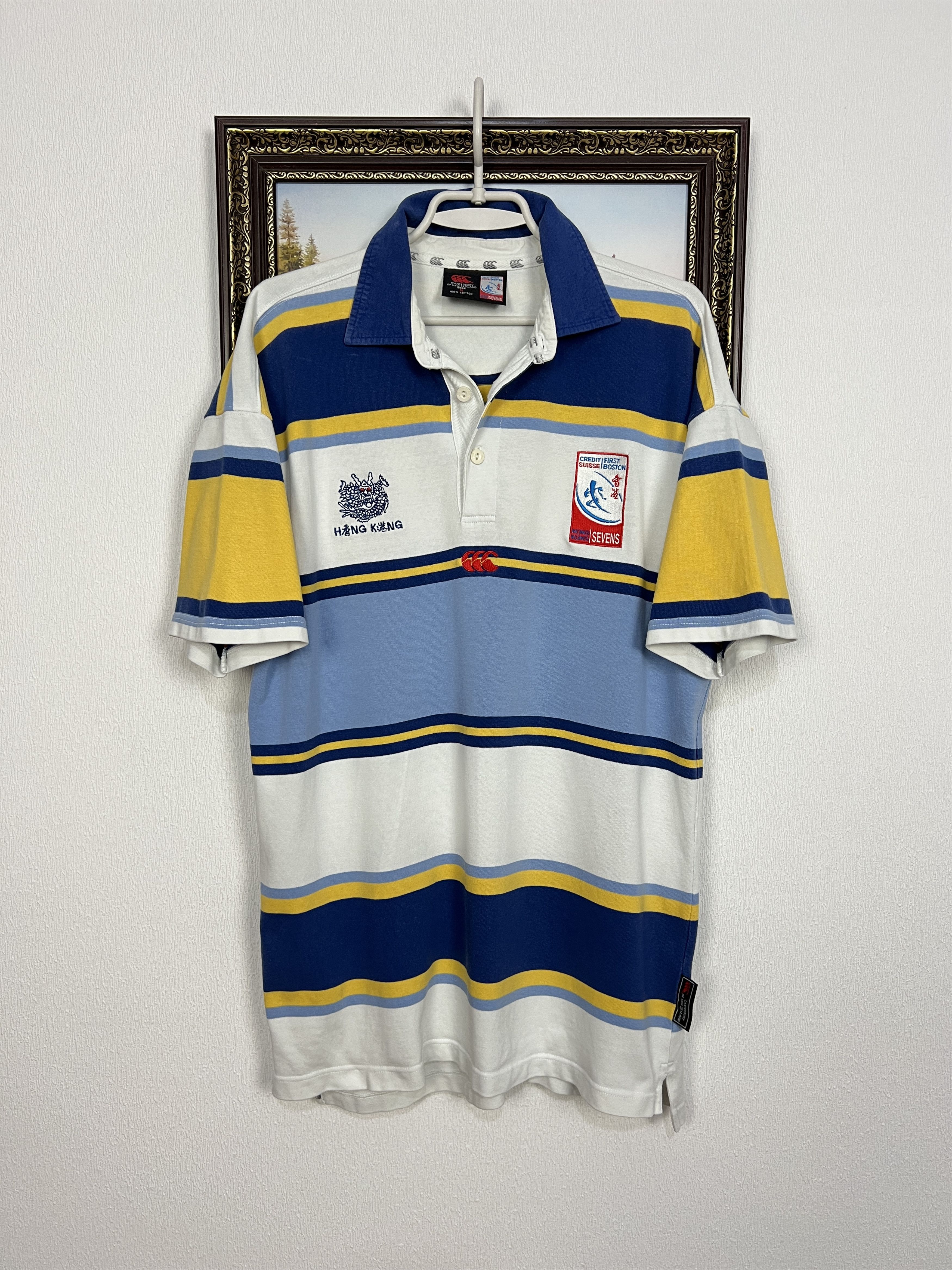 Vintage Hong Kong Sevens Rugby Union Jersey Trikot Rare