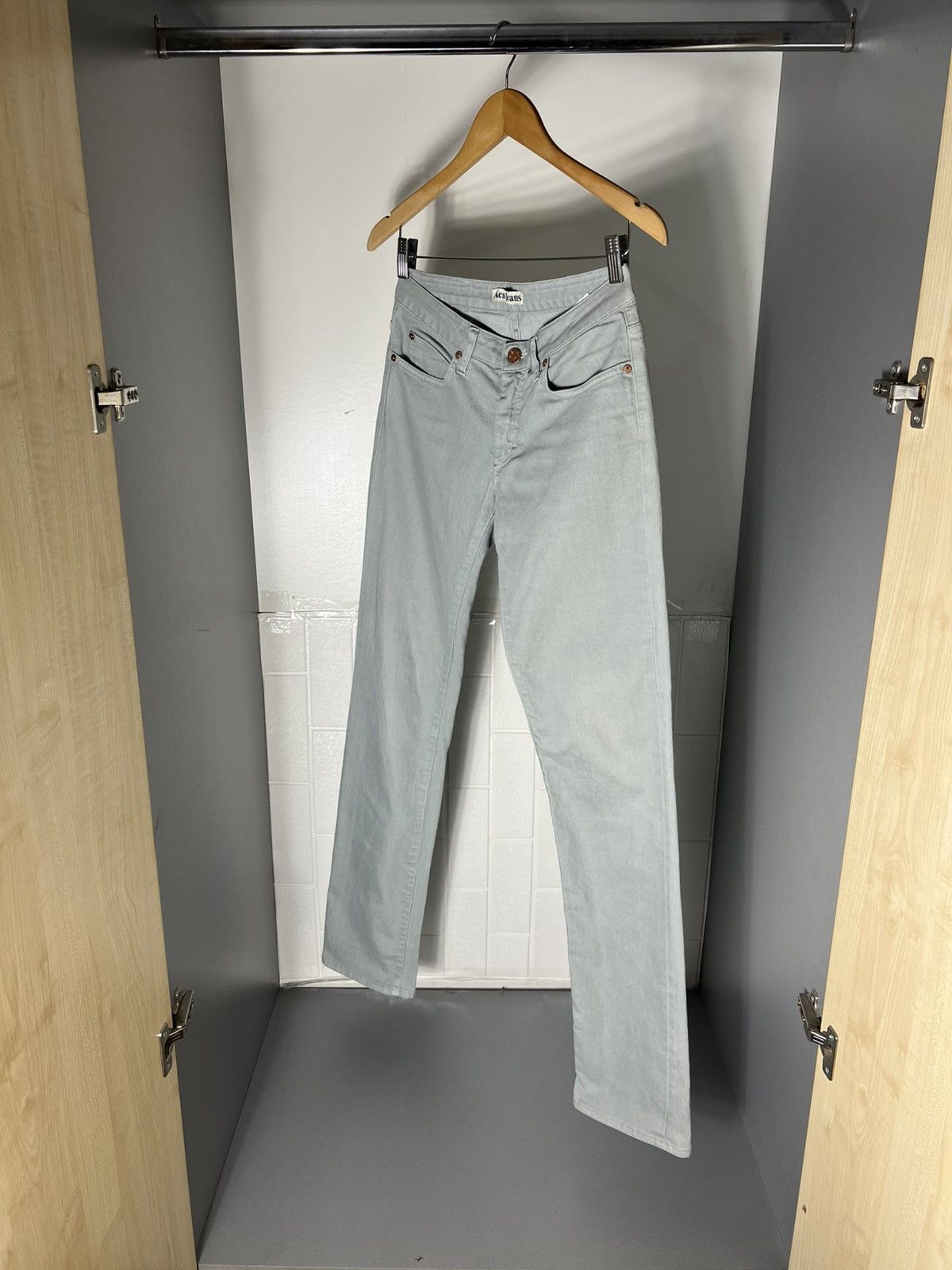 Acne Studios VINTAGE ACNE JEANS CASUAL ITALIAN DESIGNER DENIM RETRO Y2K Size 28" / US 6 / IT 42 - 10 Thumbnail