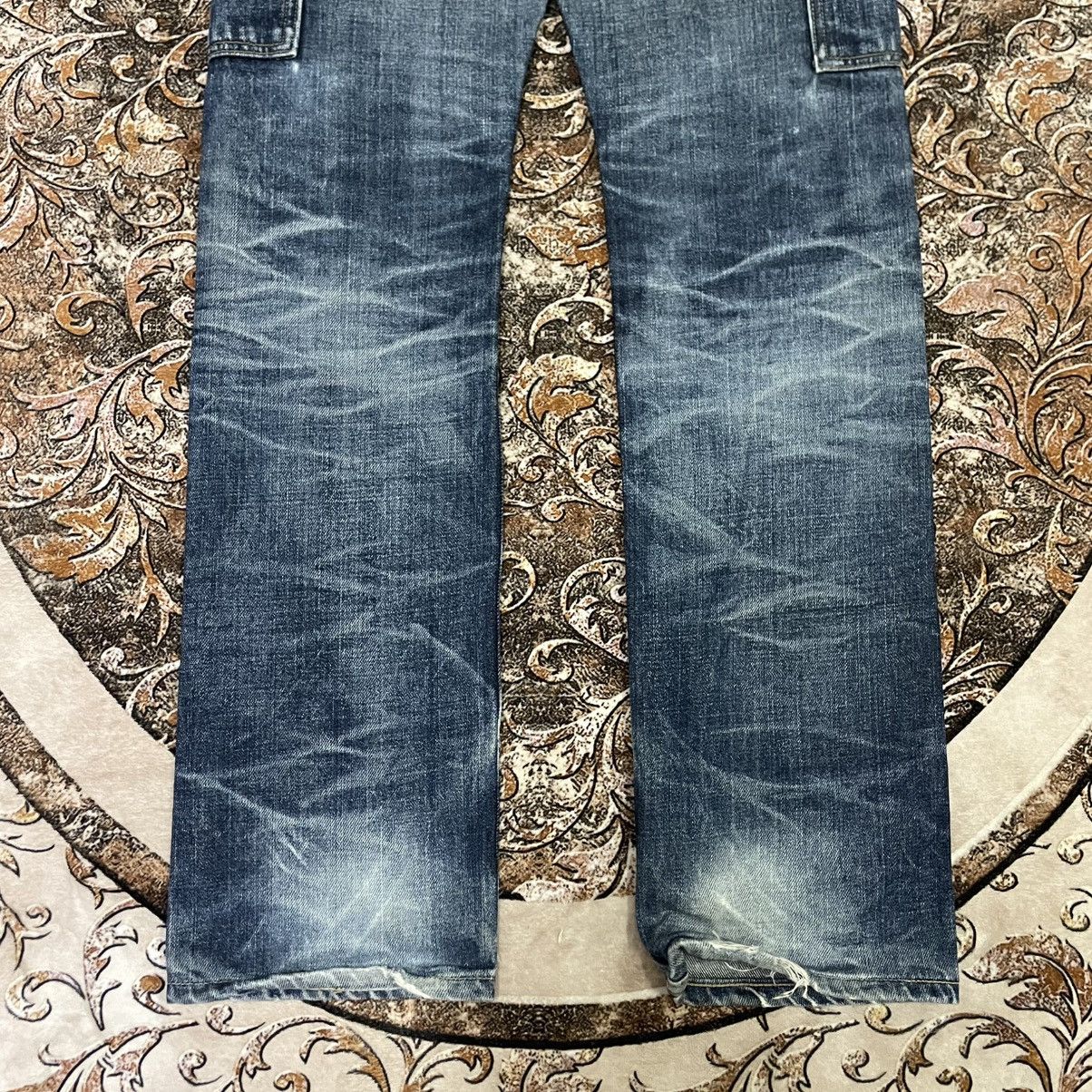 Eternal 🔥🇯🇵Eternal Multipockets Stoned Washed Distress Denim Jeans Size US 28 / EU 44 - 6 Thumbnail