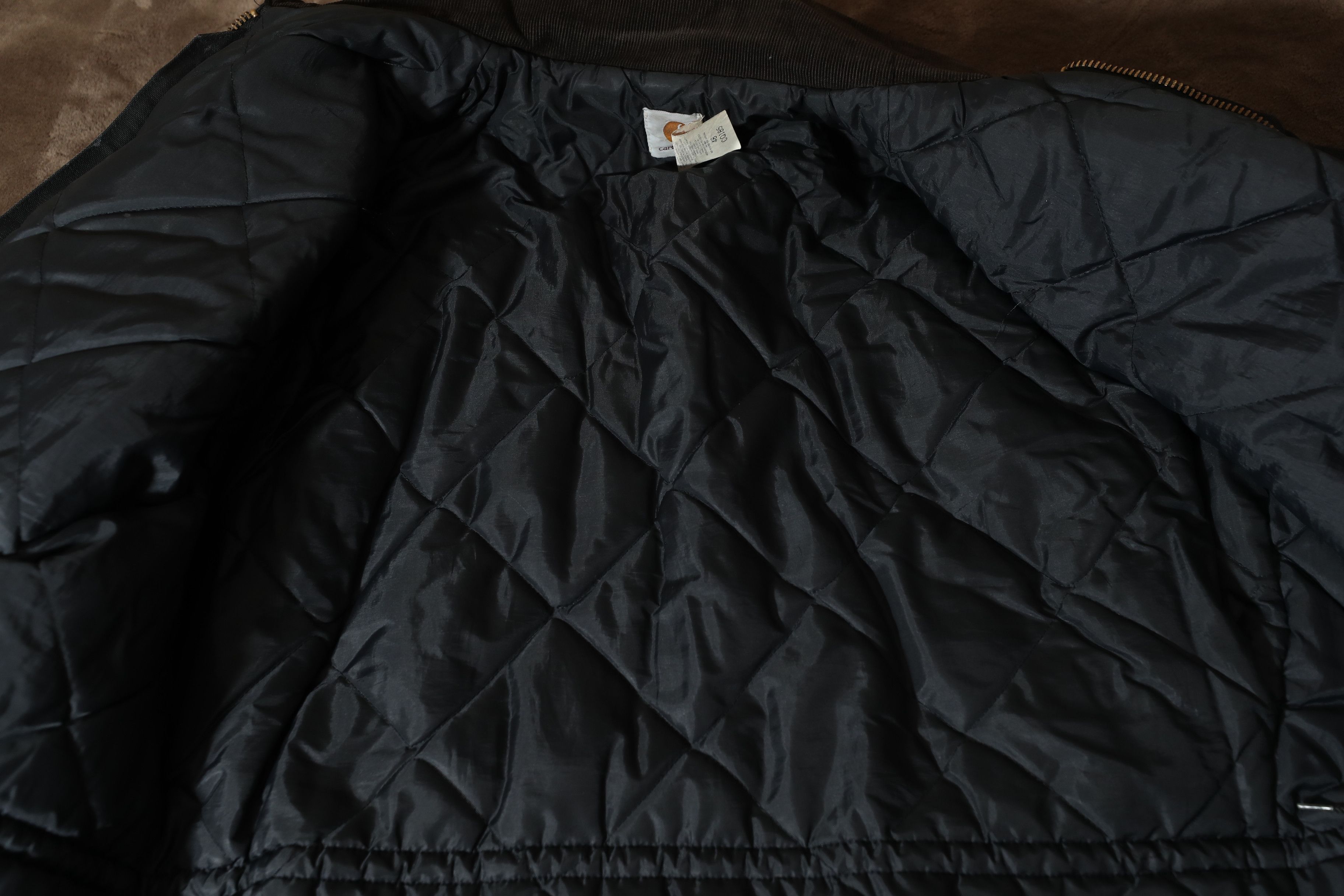Carhartt Carhartt CQ185 Black Duck Arctic Quilt Lined Jacket (48) Size US M / EU 48-50 / 2 - 15 Thumbnail