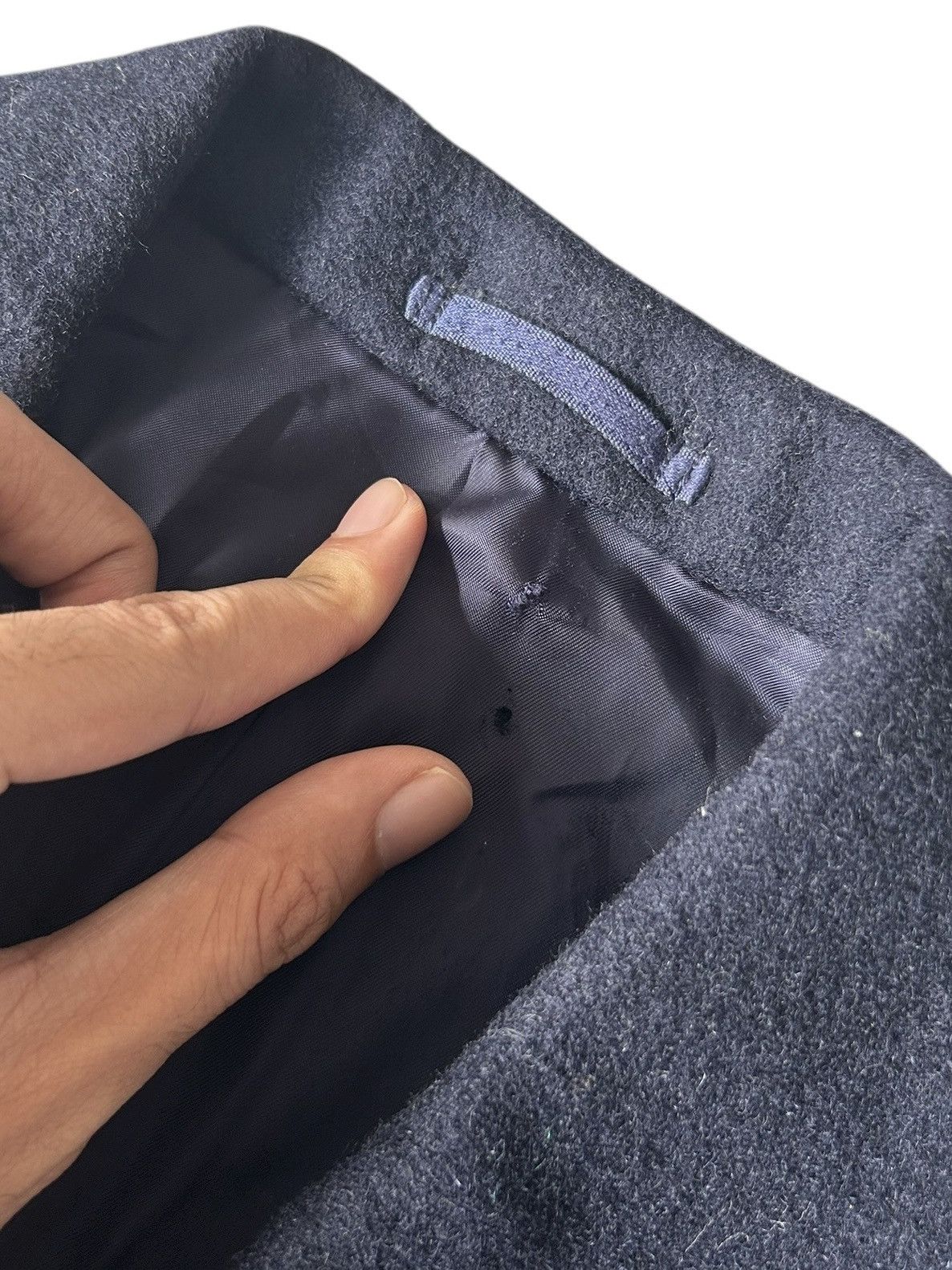Yohji Yamamoto Y's Yohji Yamamoto Wool Jacket Coat Y's for men Size US S / EU 44-46 / 1 - 12 Thumbnail