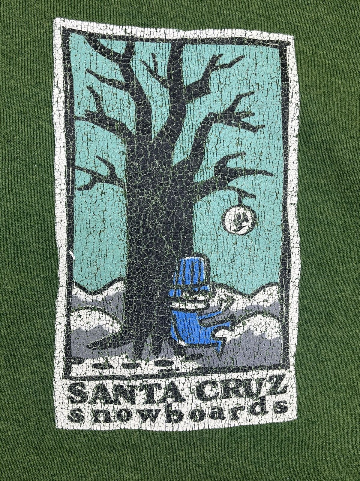 Santa Cruz Skateboards Vintage Santa Cruz Snowboards X Lee Sweatshirt 💥Rare💥 Size US M / EU 48-50 / 2 - 4 Thumbnail