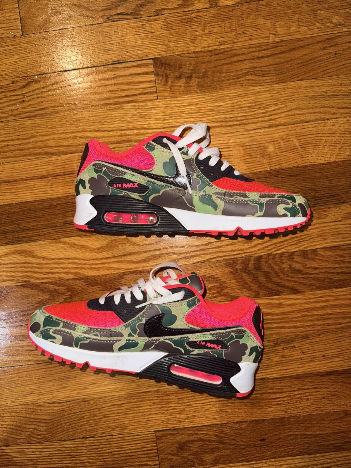 Nike Air Max 90 Reverse Camo Infrared , SZ 8.5 Size US 8.5 / EU 41-42 - 5 Thumbnail