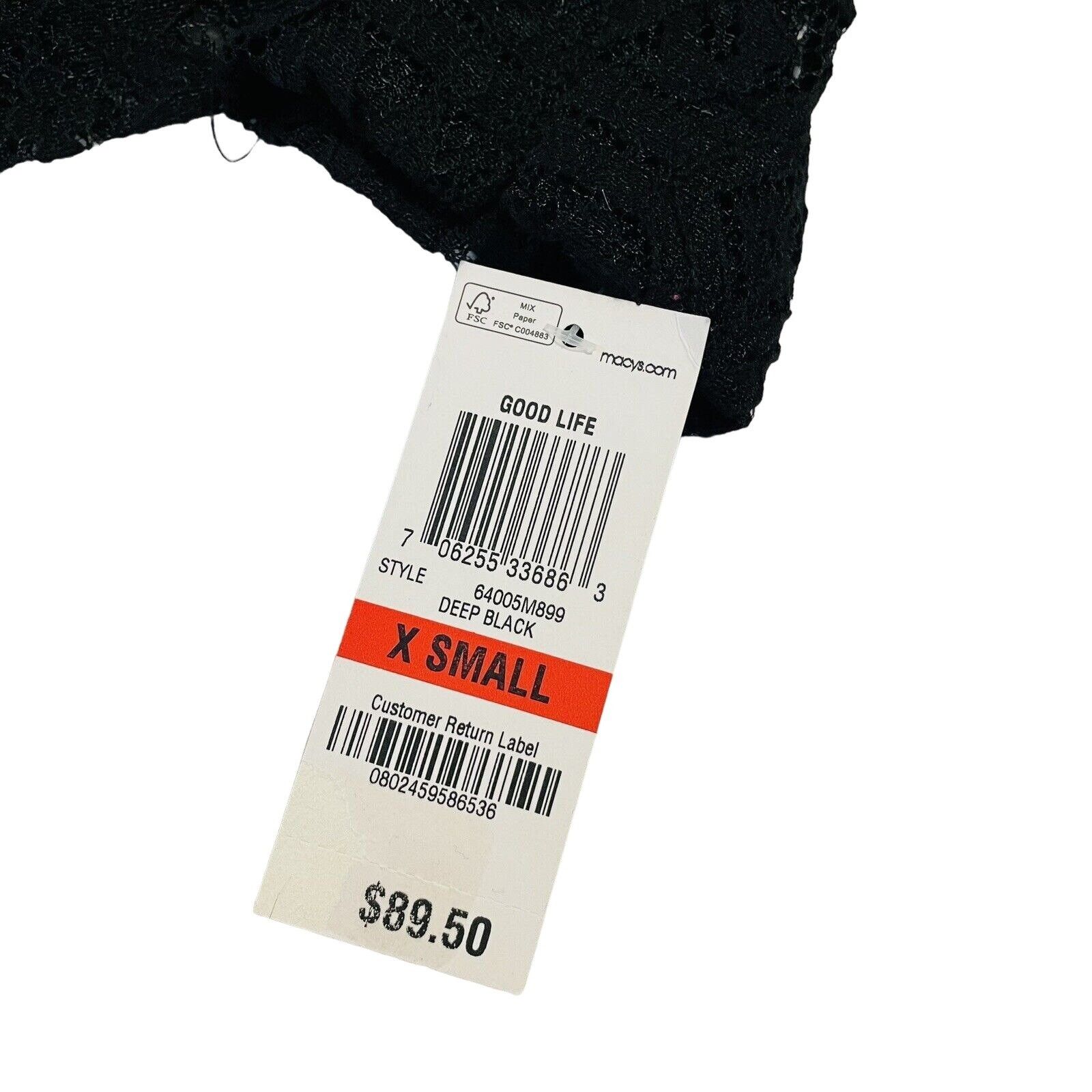 Other INC International Concepts Women's Deep Black Lace Jacket Size XS / US 0-2 / IT 36-38 - 5 Thumbnail