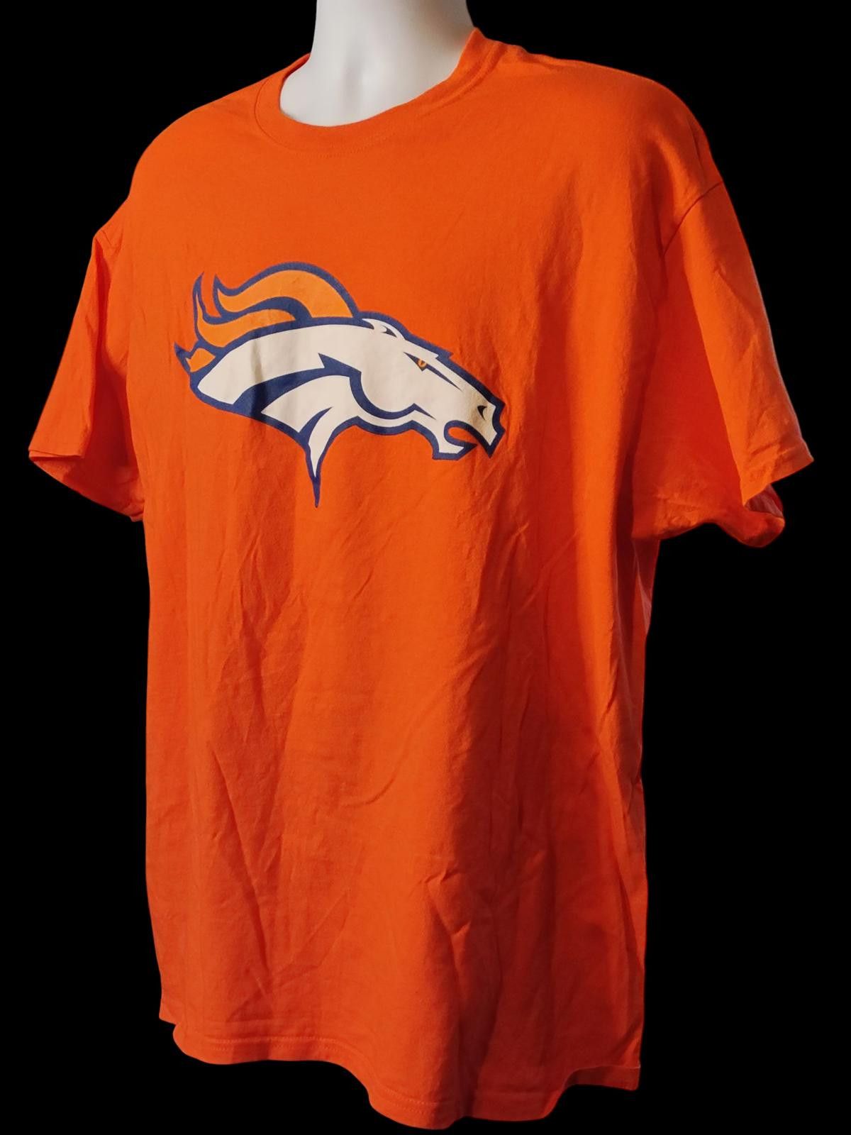 Gildan Denver Broncos Orange Logo T-Shirt Size US XL / EU 56 / 4 - 5 Thumbnail