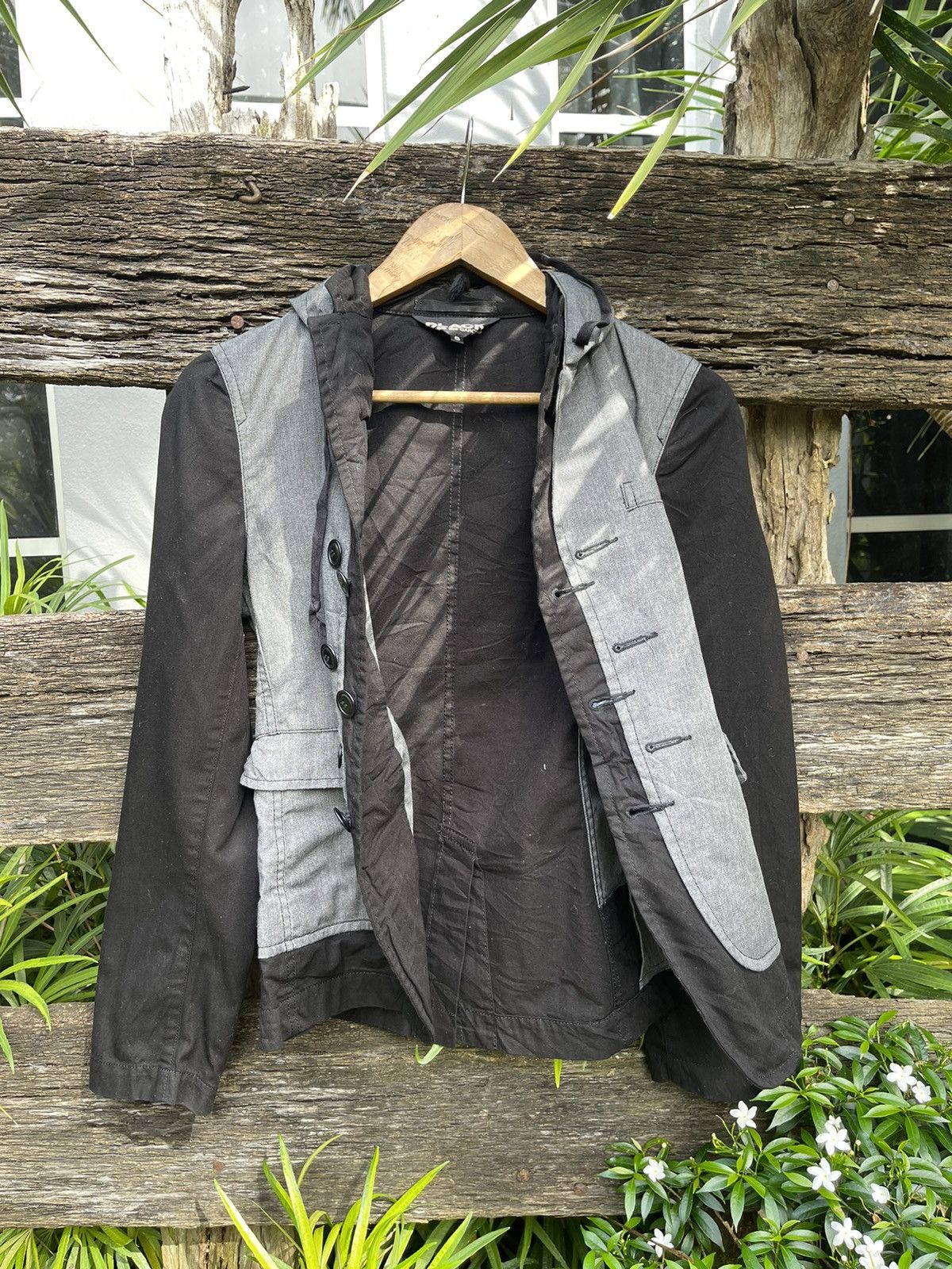 Comme des Garcons Black Comme des Garçons Hybrid Blazer Hoodie AD2011 Size US S / EU 44-46 / 1 - 15 Thumbnail