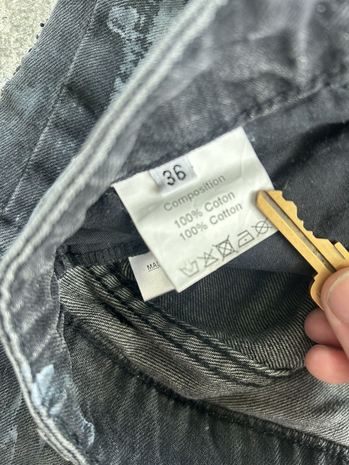 Decarnin Balmain SS10 Chainmail Jeans