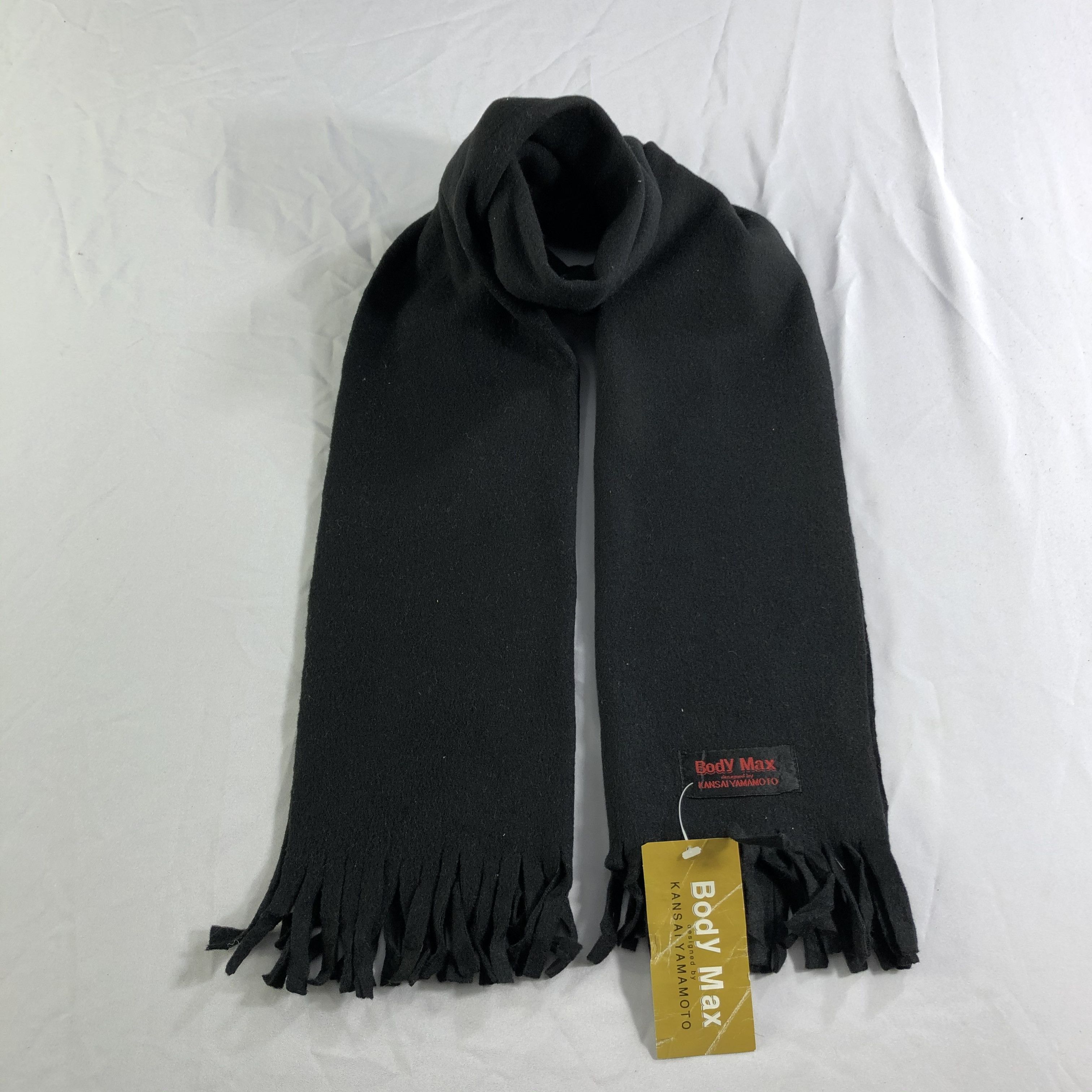Kansai Yamamoto Kansai Yamamoto Plain Scarf Muffler Neckwear V2460 Size ONE SIZE - 1 Thumbnail