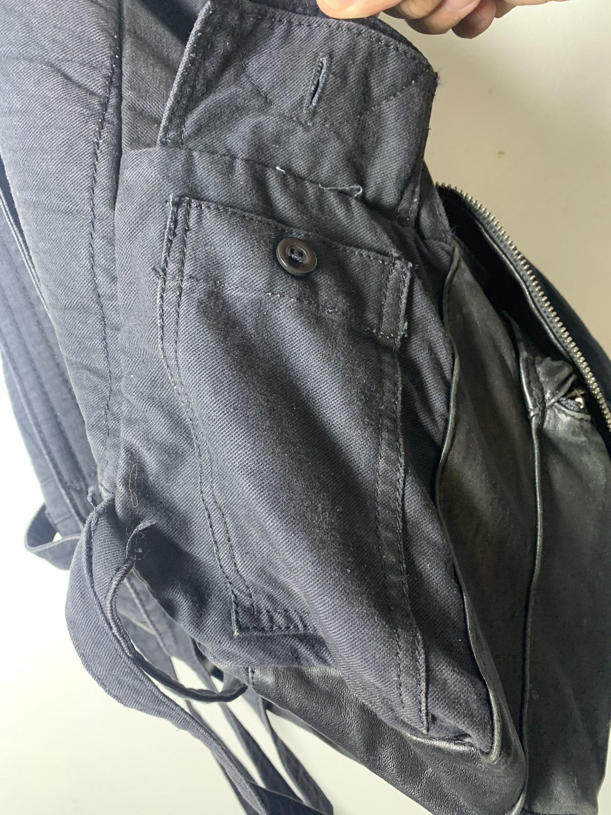 Ann Demeulemeester ❗❗❗FREE SHIPPING❗❗❗ Ann Demeulemeester Leather Backpack Size ONE SIZE - 10 Thumbnail
