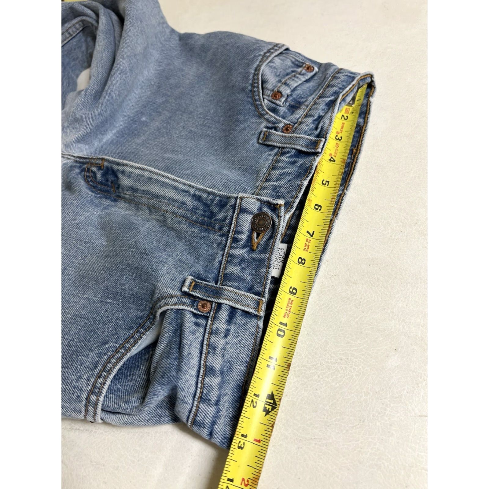 Levi's VINTAGE Levi's 550 Denim Jeans Tapered Distressed Women Sz 6 USA Made Jeans Size 28" / US 6 / IT 42 - 7 Thumbnail