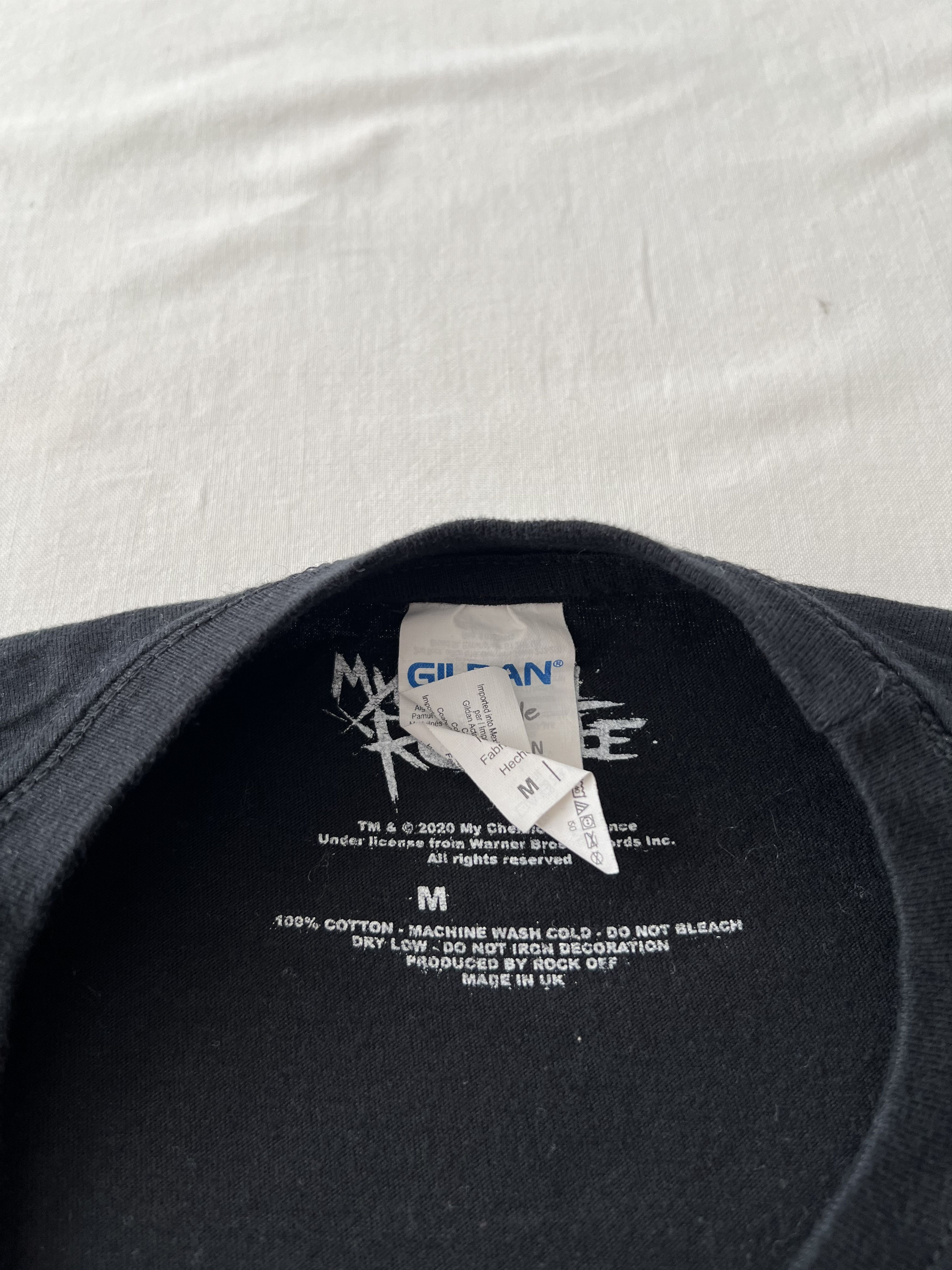 Band Tees Vintage 2020 My Chemical Romance Rock Band Black T-shirt Size US M / EU 48-50 / 2 - 10 Thumbnail