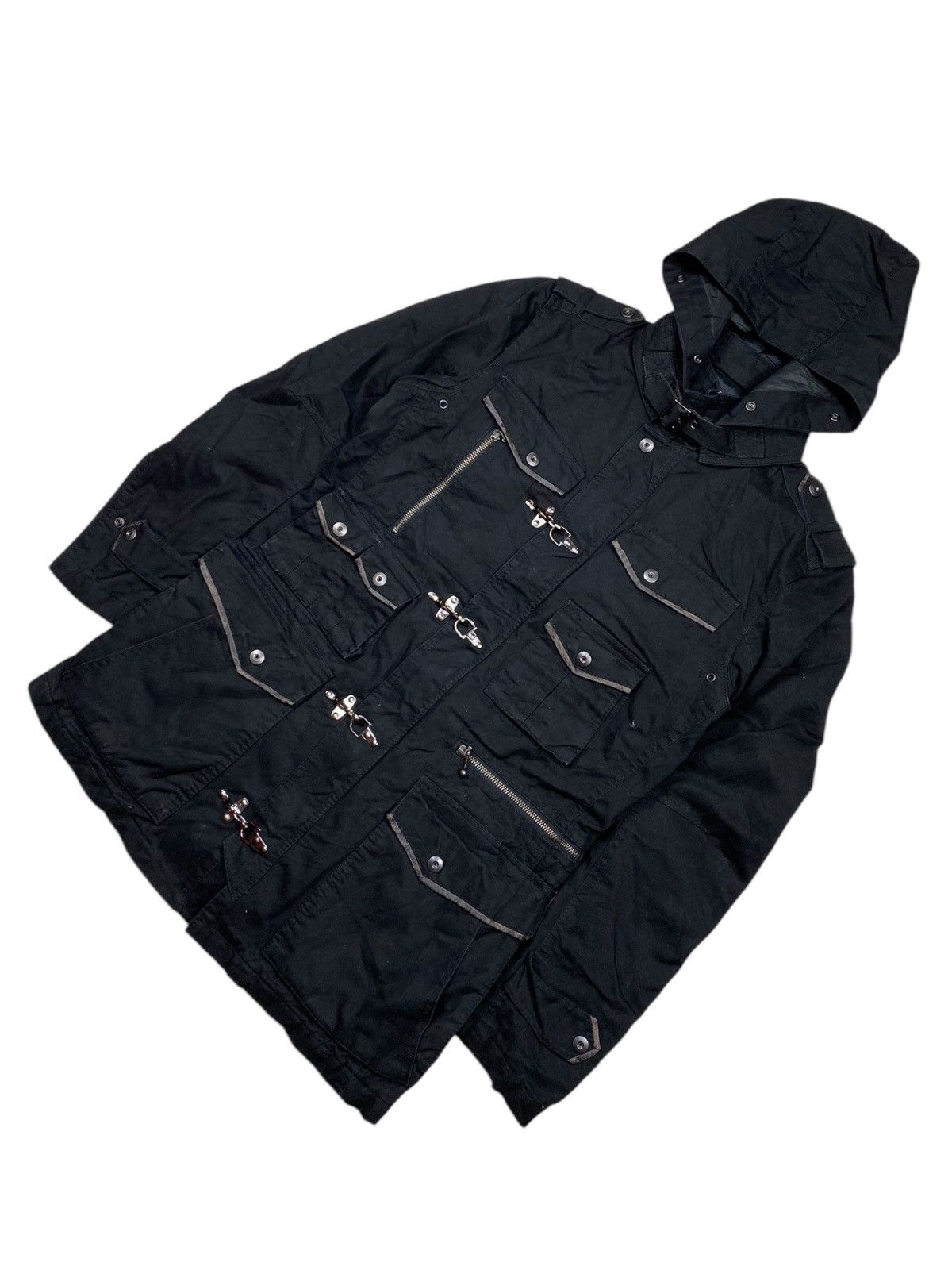 BUFFALO BOBS 2000s Hideways Nicole - Fireman Cargo Jacket Size US M / EU 48-50 / 2 - 6 Thumbnail
