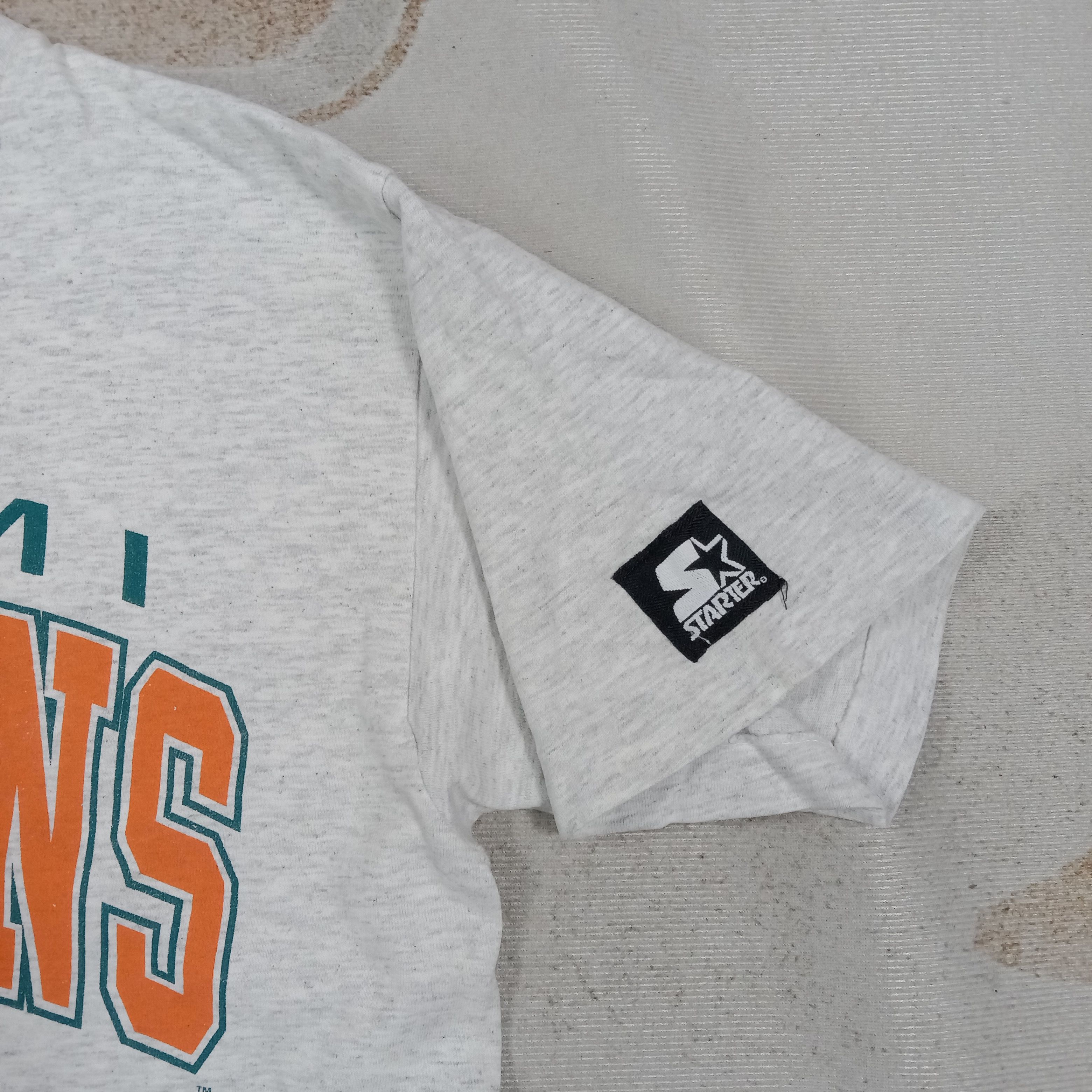 Starter Starter Miami Dolphins Football Team 90's Tshirt C276N80 Size US M / EU 48-50 / 2 - 4 Thumbnail