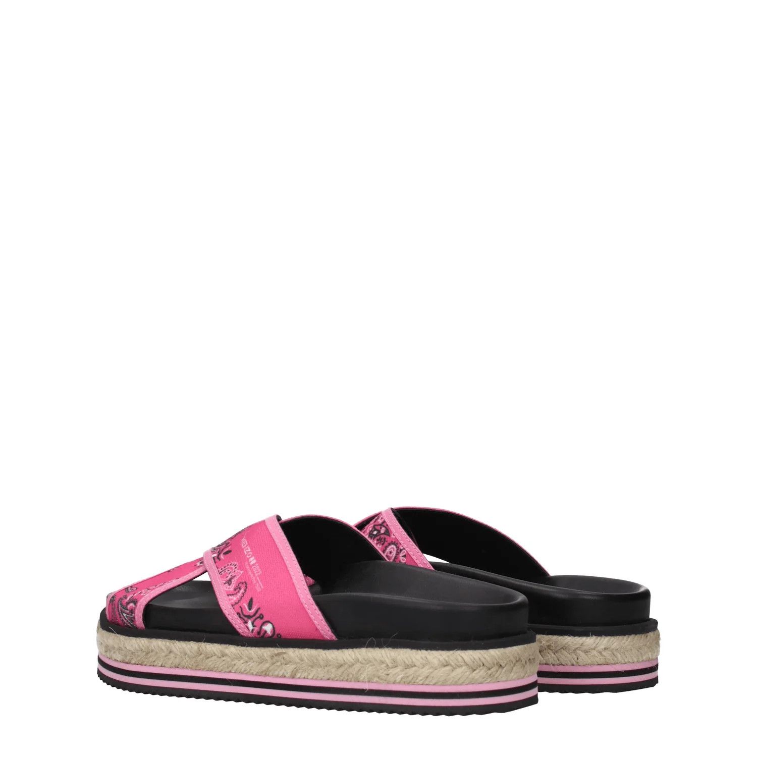 Kenzo ob1o1e1124 Fabric Slippers and Clogs in Fuchsia Size US 5 / IT 35 - 4 Thumbnail
