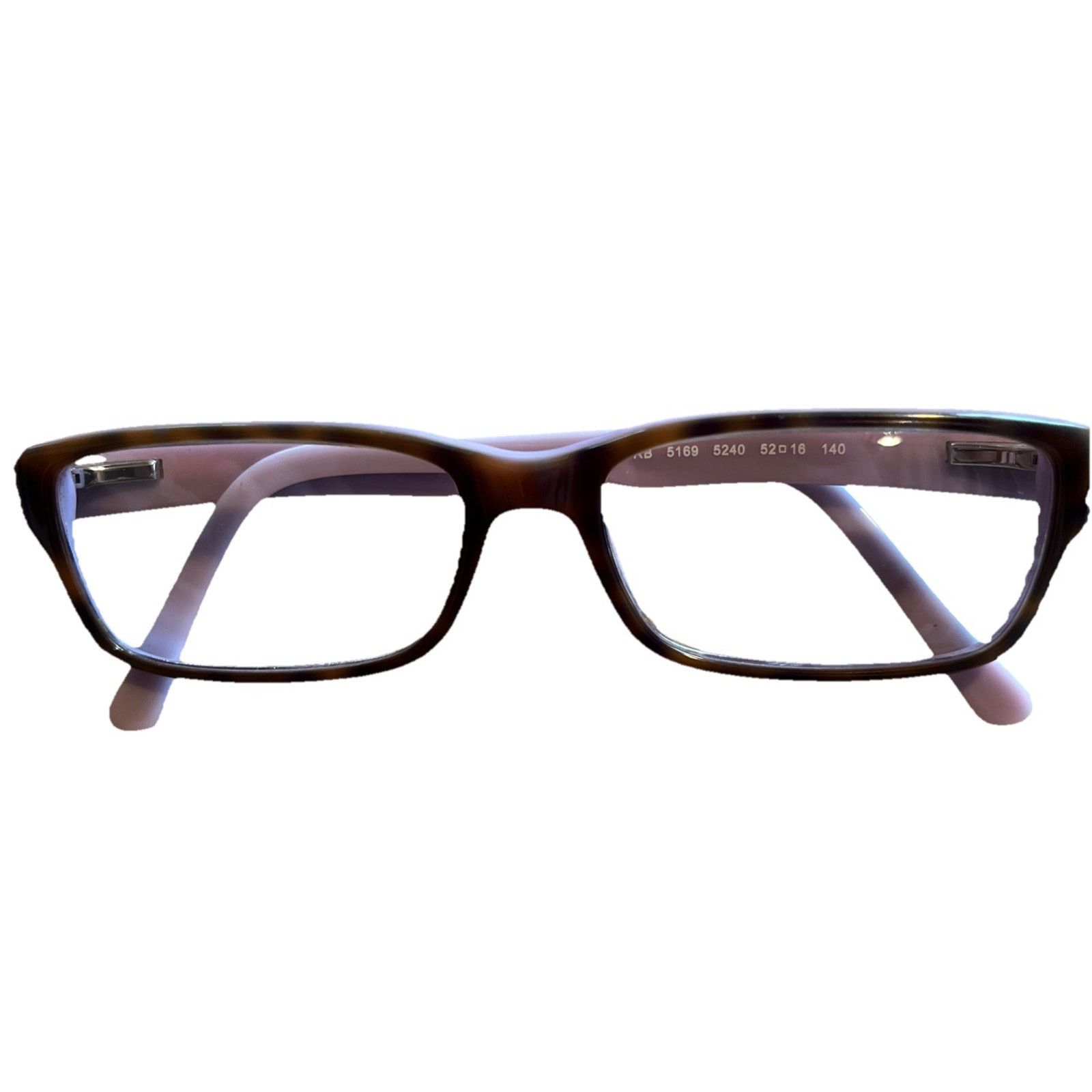 RayBan Ray-Ban RB5169 5240 Eyeglasses Frame Brown 52-16-140 1881 Size ONE SIZE - 1 Thumbnail