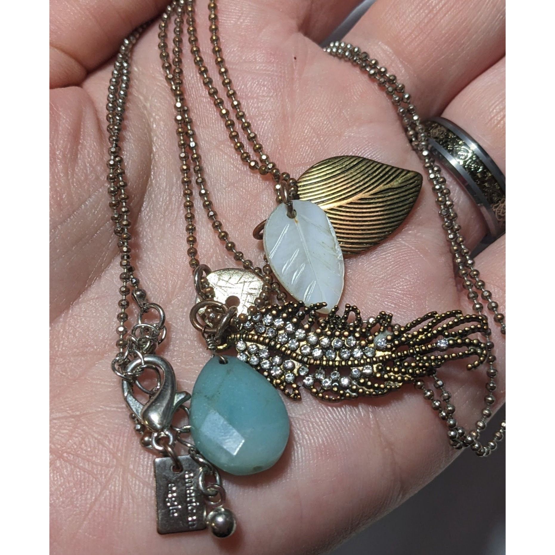 American Eagle Outfitters Vintage 90s American Eagle Bohemian Charm Necklace Size ONE SIZE - 4 Thumbnail
