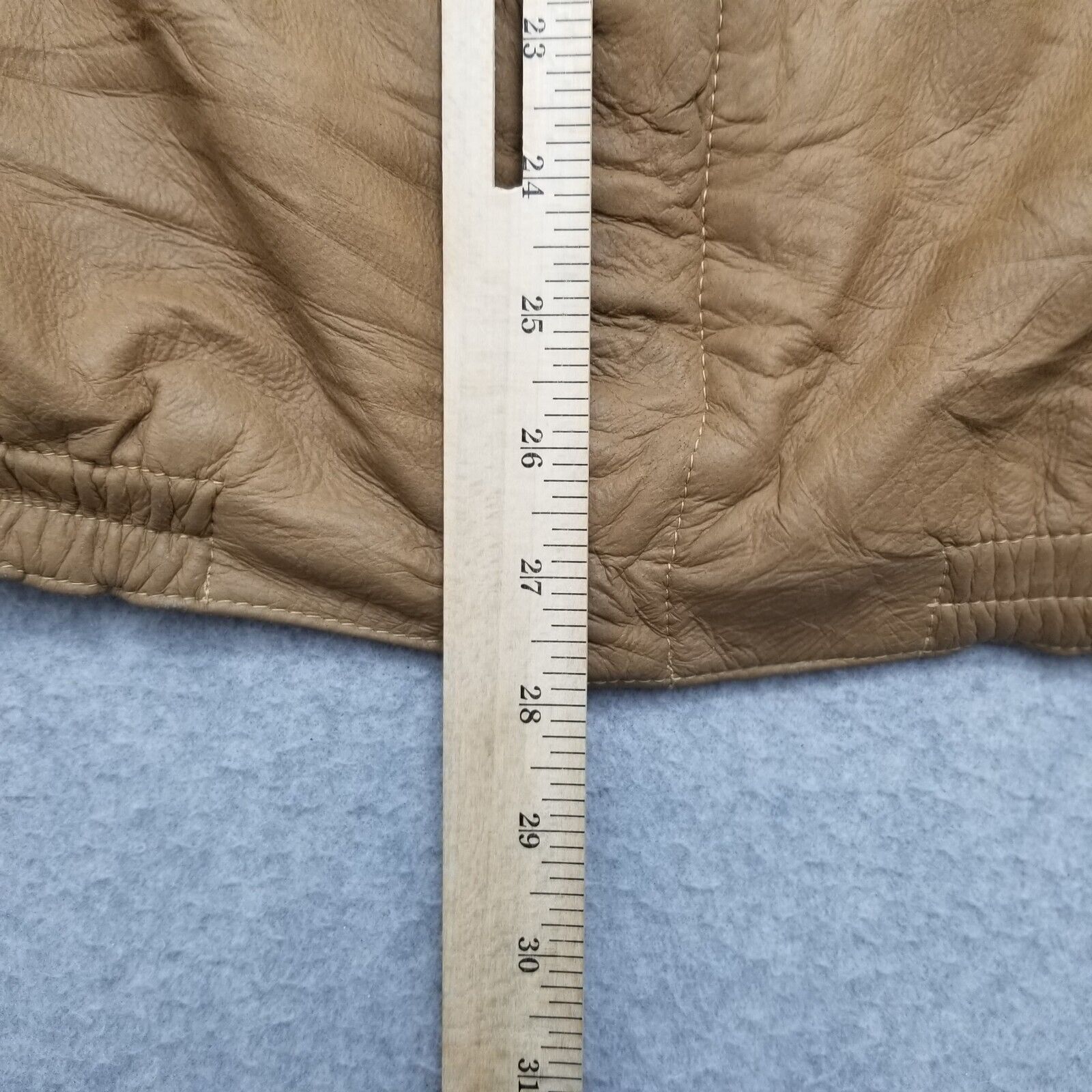 Other Robina Leather Jacket Mens 48 Lamb Suede Full Zip Pockets Size US XL / EU 56 / 4 - 8 Thumbnail