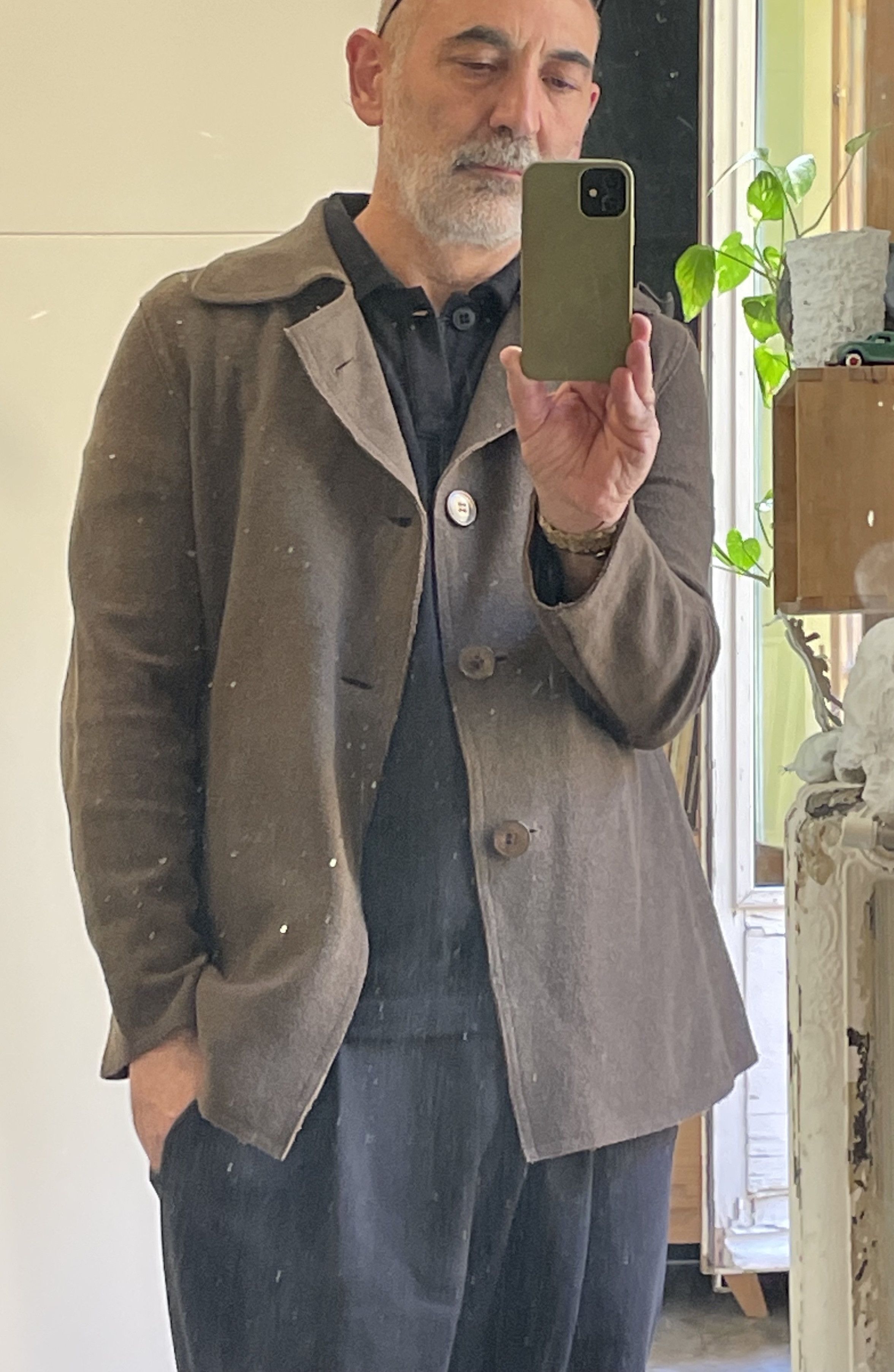 Comme des Garcons × Comme des Garcons Homme Plus Lightweight, unlined, thick cotton jacket, size M Size US M / EU 48-50 / 2 - 3 Thumbnail