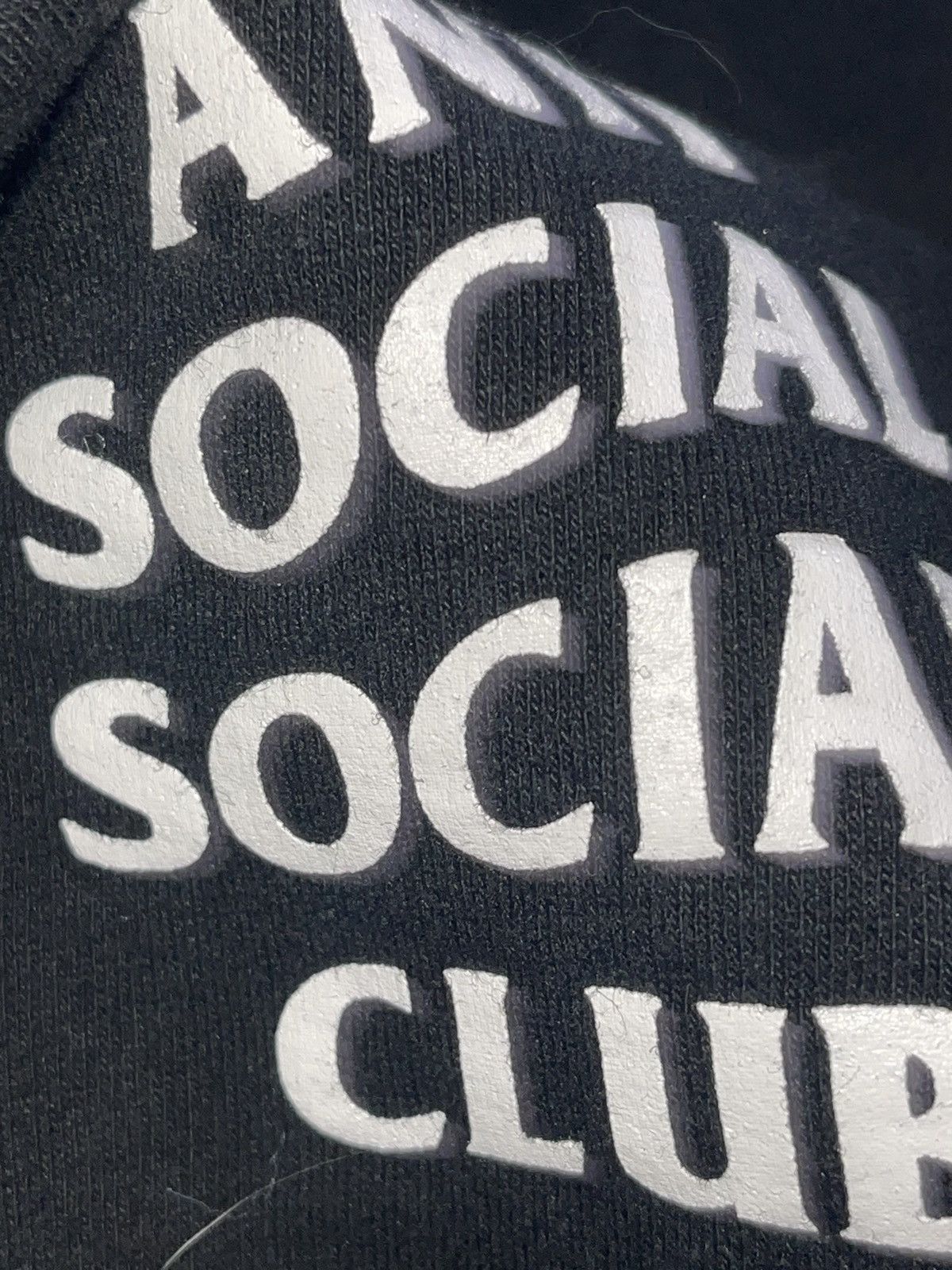 image of Anti Social Social Club Og Fw16 Assc Hoodie. Size Small in Black, Men's