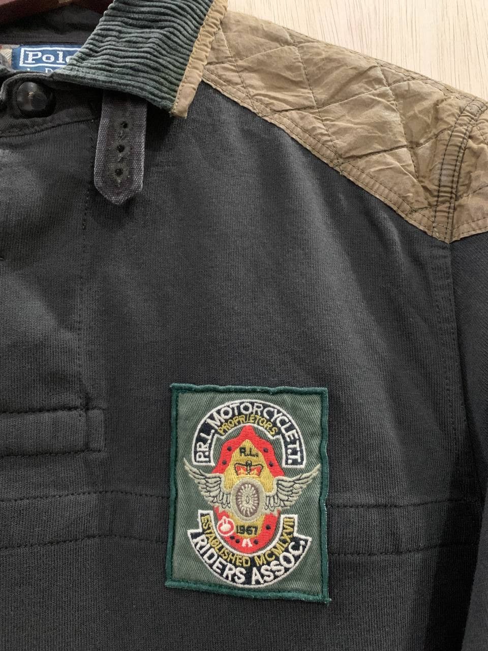 Vintage 2000s POLO RALPH LAUREN MOTORCYCLE RIDERS Size US M / EU 48-50 / 2 - 3 Thumbnail