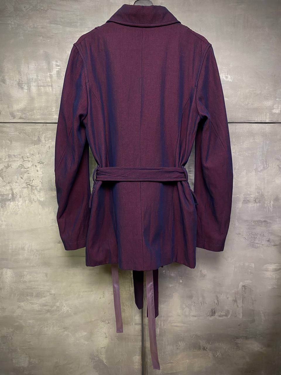 Ann Demeulemeester Chameleon Heavy Coat S-M Size US M / EU 48-50 / 2 - 4 Thumbnail