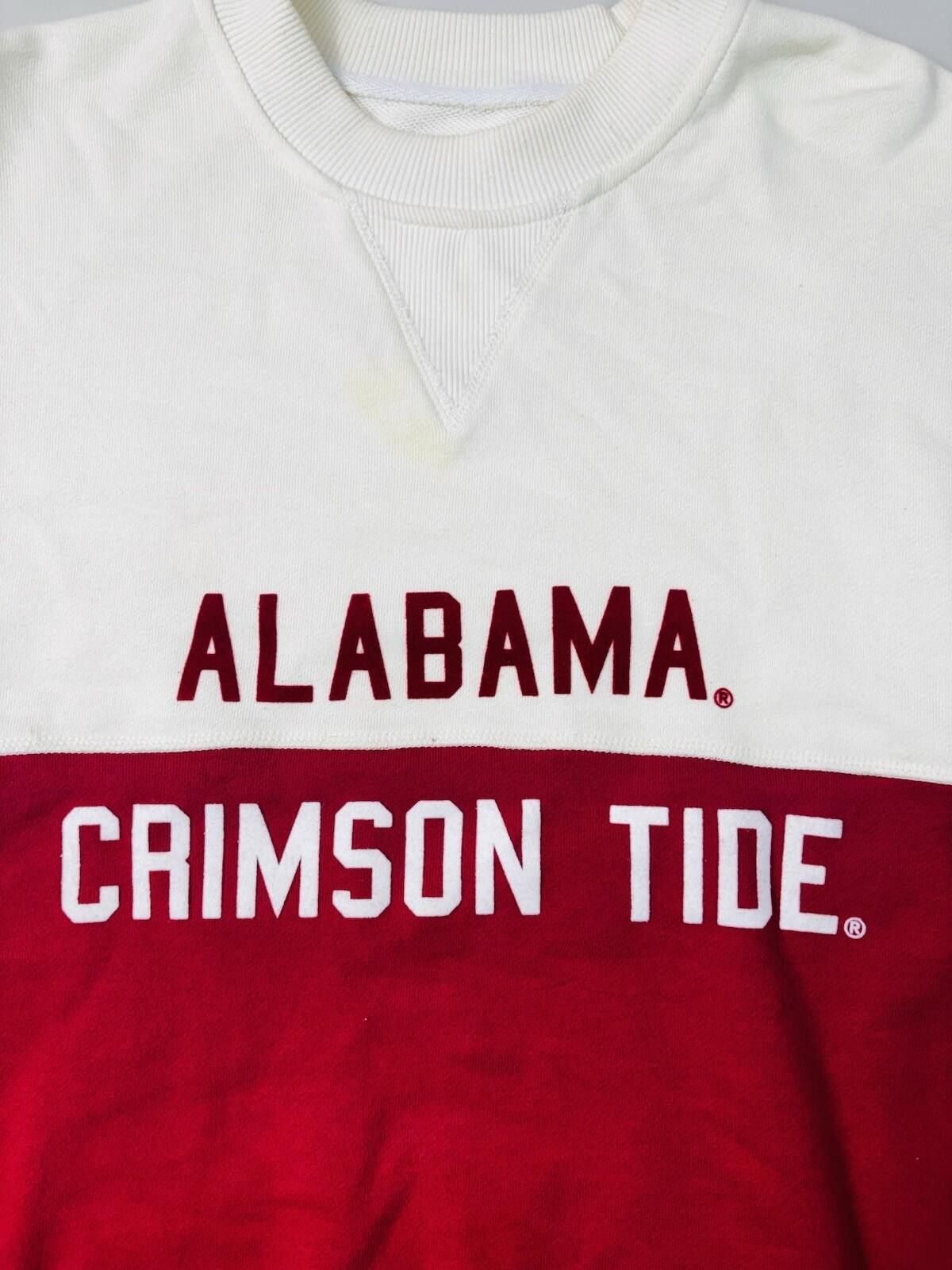 Other Alabama Crimson Tide Hillfint Crewneck Sweatshirt Medium Size ONE SIZE - 2 Thumbnail