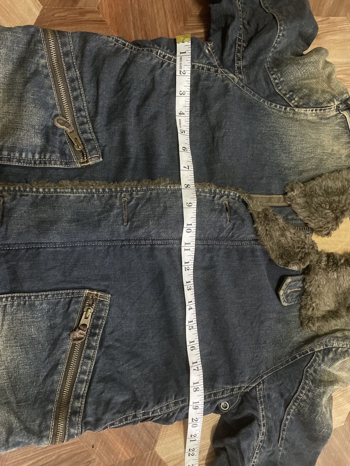 Johnbull Rare John Bull Sherpa Jeans Jackets Distressed Look Size US M / EU 48-50 / 2 - 12 Thumbnail