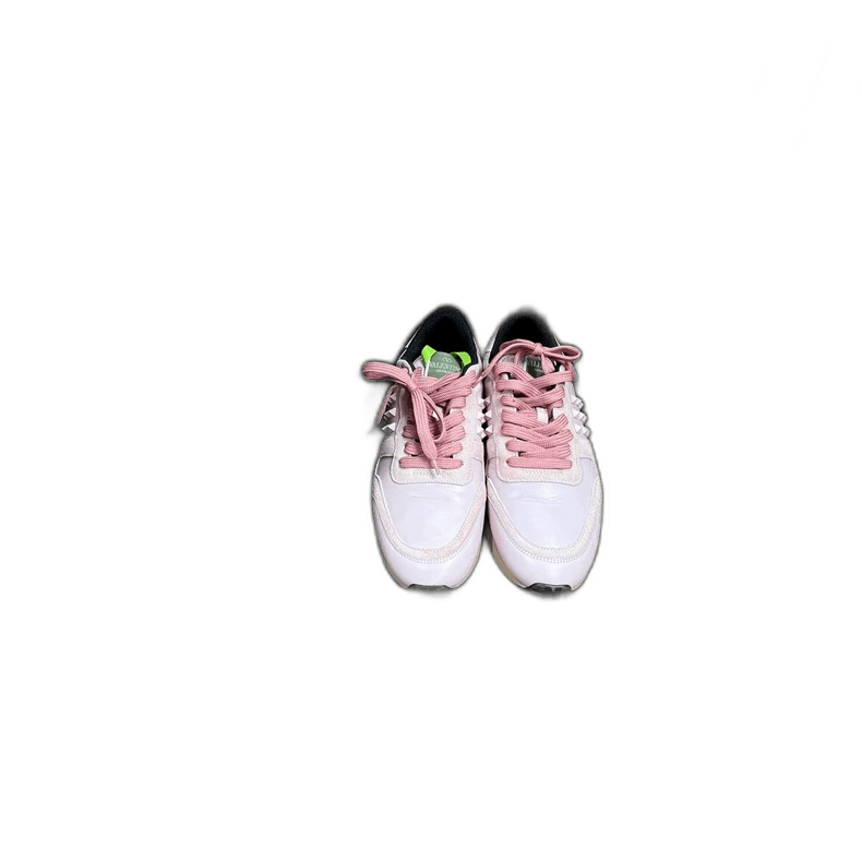 Valentino Valentino Pink Studded Sports Shoes Size 38 Size US 7 / EU 40 - 1 Thumbnail