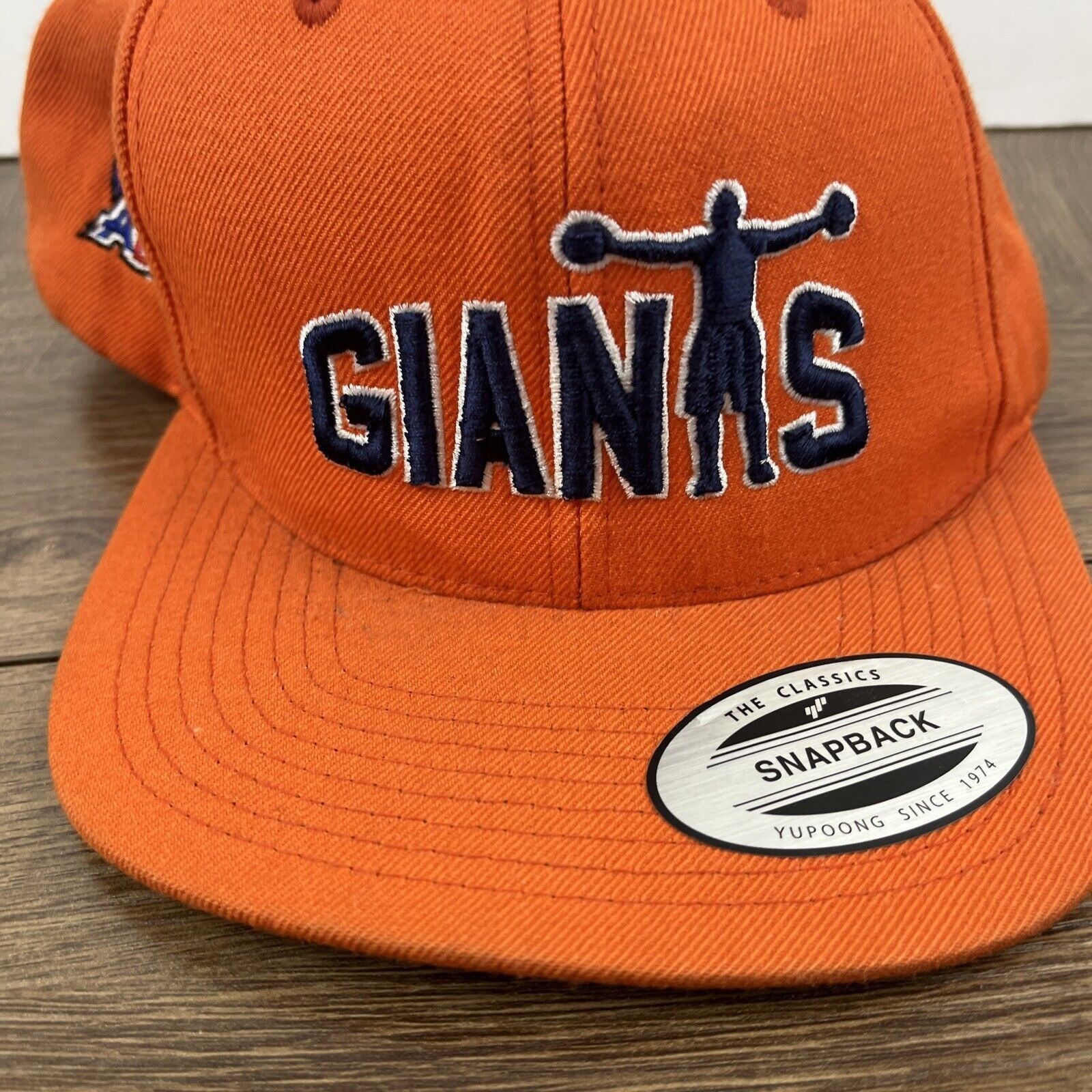 Other Giants Snapback Hat Orange Hat Adjustable Adult Size Hat Ora Size ONE SIZE - 7 Thumbnail