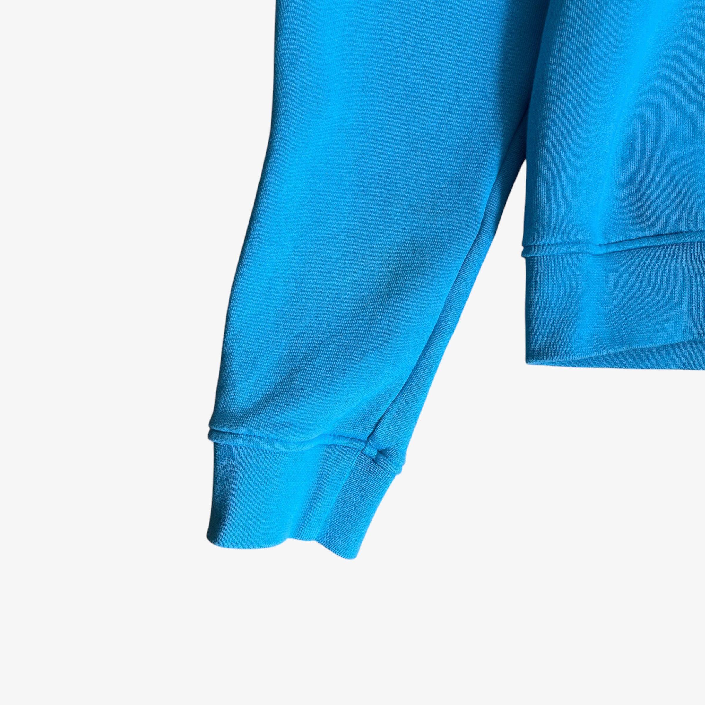 MSGM Women's MSGM Spell Out Blue Sweatshirt Size XS / US 0-2 / IT 36-38 - 6 Thumbnail