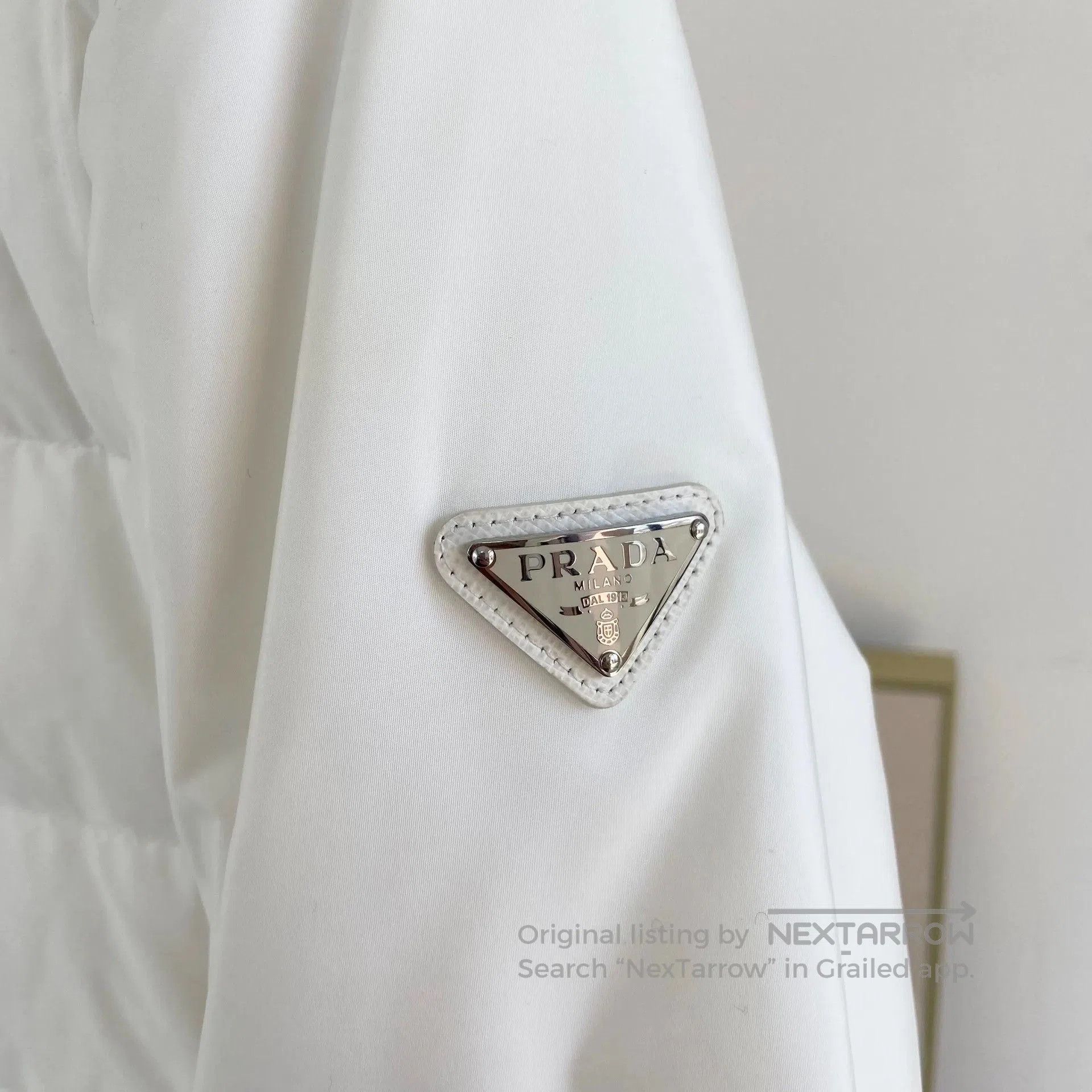 Prada Prada White Down Jacket Size 38. Size S / US 4 / IT 40 - 6 Thumbnail