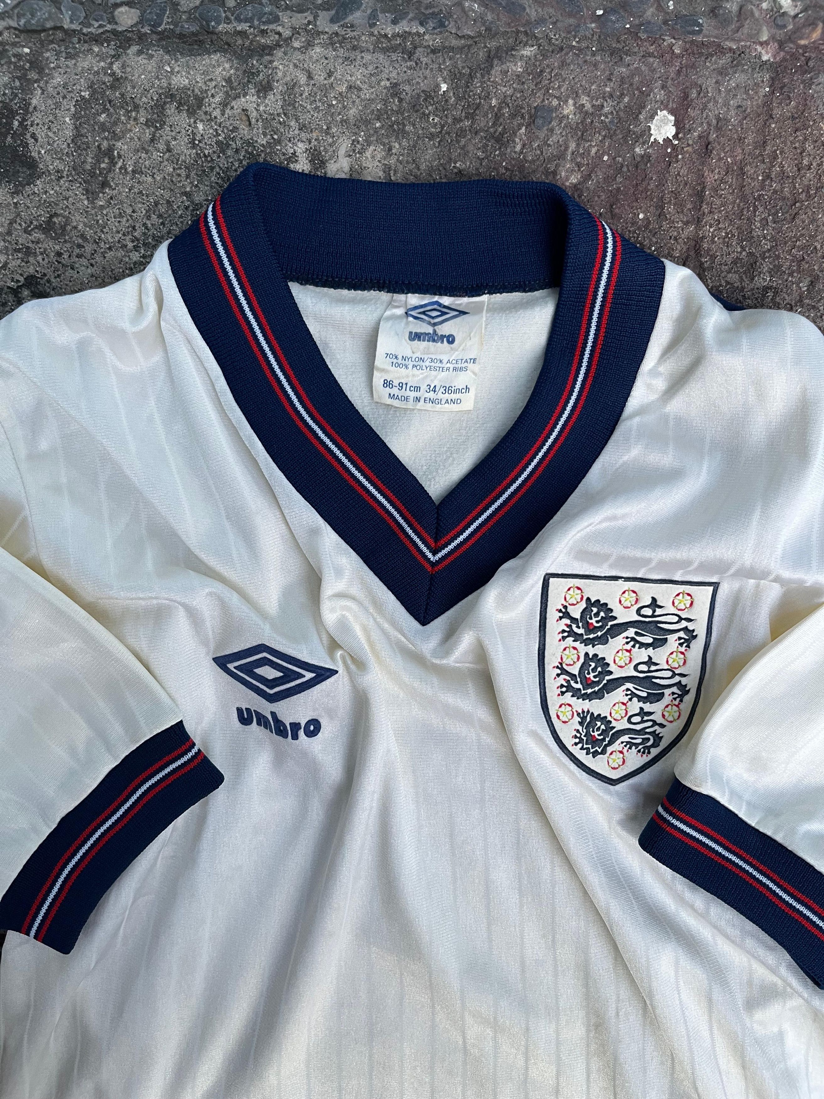 Umbro 💥Rare💥Vintage England 1984-1986 Home Jersey Size US S / EU 44-46 / 1 - 6 Thumbnail