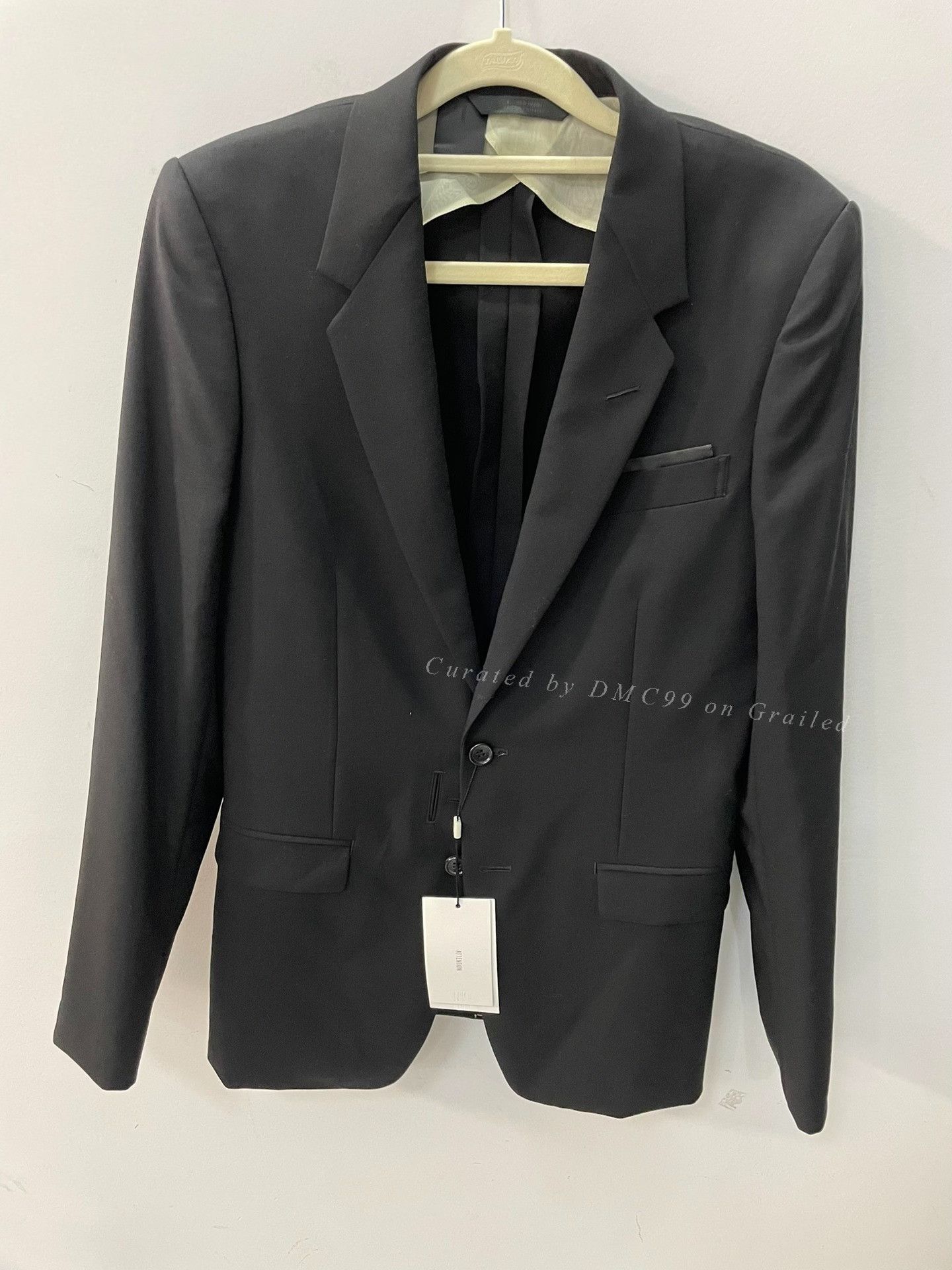 N.Hoolywood N.HOOLYWOOD 23AW Loose Wool Tailored Jacket Size US M / EU 48-50 / 2 - 1 Thumbnail