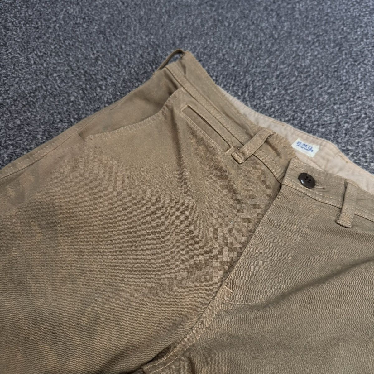 Kapital 🇯🇵 Japanese Late 80s Duck Canvas DMG Cargo Pants Size US 28 / EU 44 - 10 Thumbnail