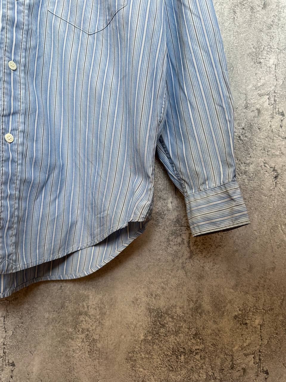 Ralph Lauren Ralph Lauren Italy Vintage Shirt Striped Button Up LS Size S / US 4 / IT 40 - 9 Thumbnail