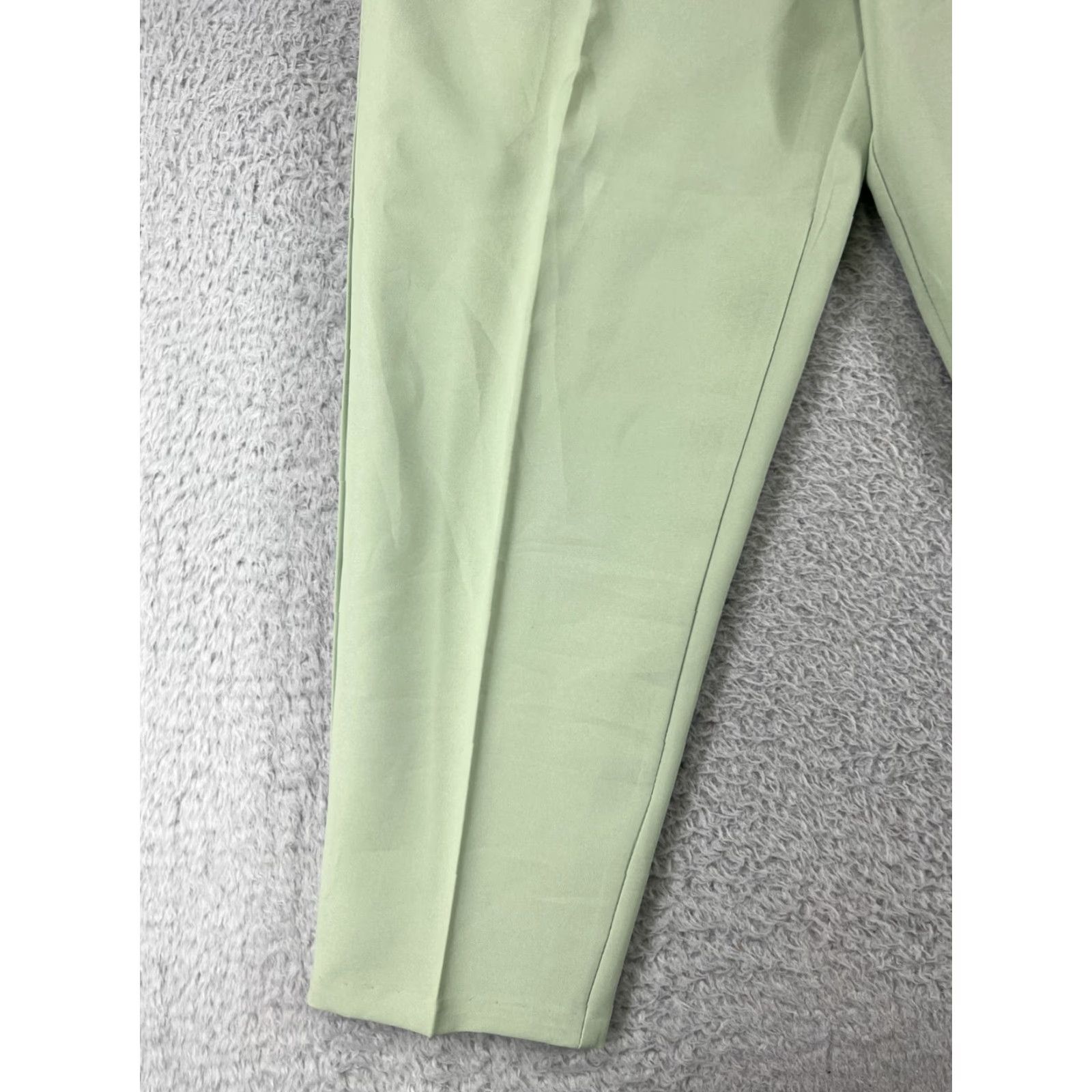 Vintage VINTAGE Wentworth Pants Womens 8P Green 100% Polyester Pull On Elastic Waist Straight Pant Girls Mens Size 30" / US 8 / IT 44 - 5 Thumbnail