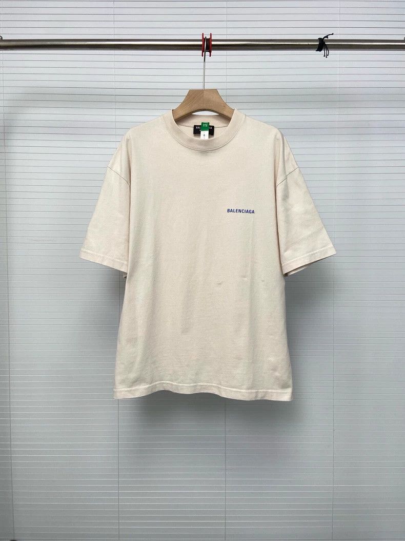 Balenciaga Balenciaga Alphabet Logo Print Round Neck Short Sleeve T-S Size US S / EU 44-46 / 1 - 1 Thumbnail