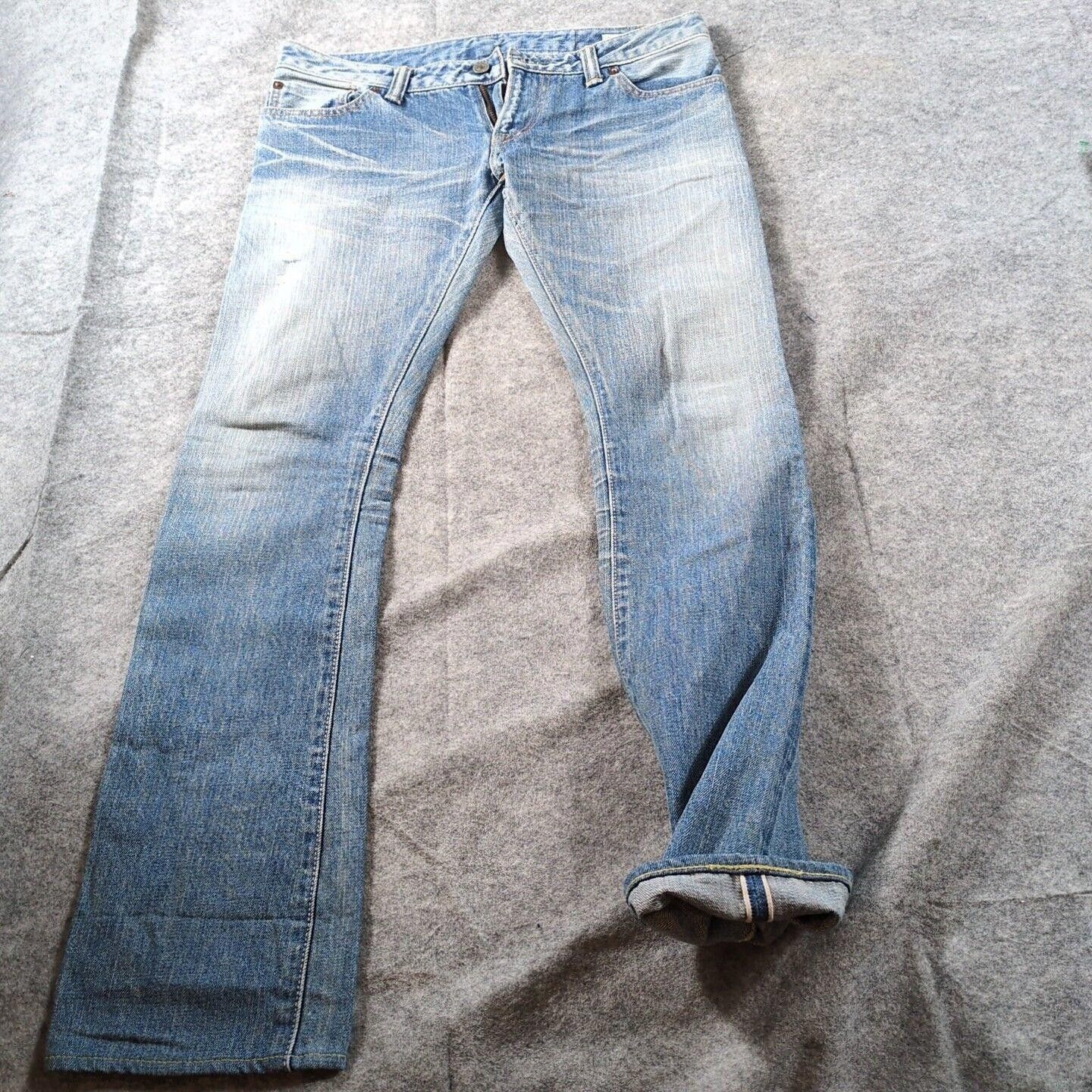 Momotaro Jeans Momotarou Jeans Pants Japan Denim Zipper Selvedge Distressed Size US 32 / EU 48 - 1 Thumbnail