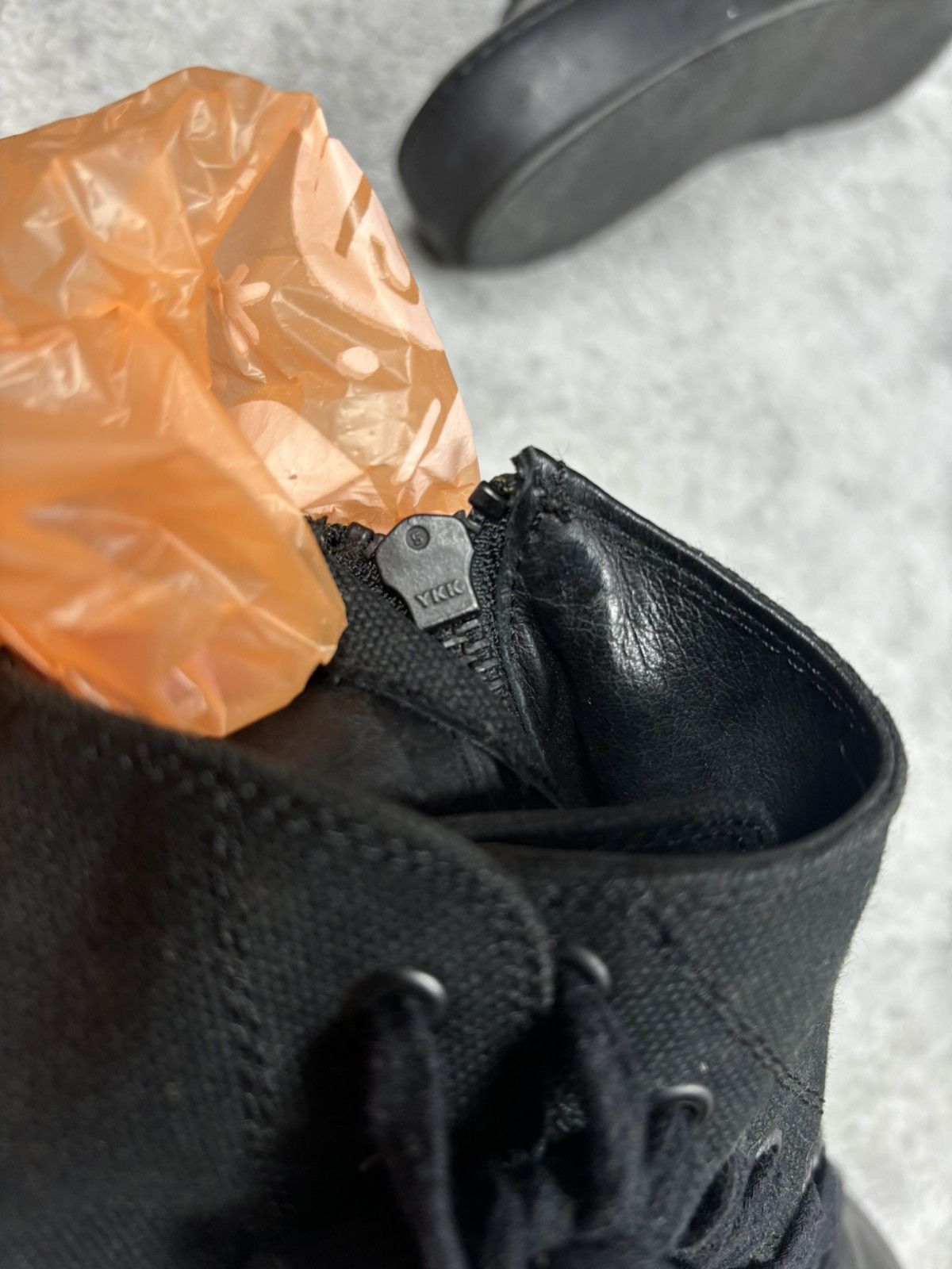 Yohji Yamamoto Yohji Yamamoto Pour Homme Highcut Sneakers Size US 8.5 / EU 41-42 - 11 Thumbnail