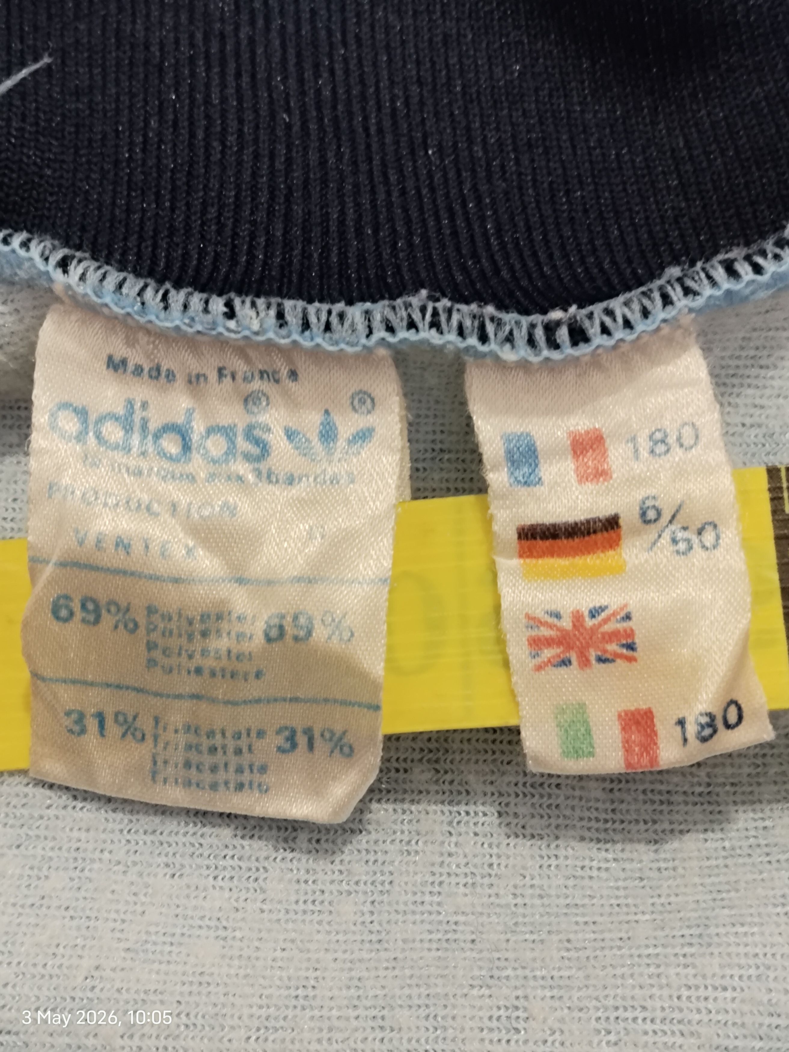 Adidas Rare 70s Adidas Ventex Tracktop - Italian Football Blokecore Size US L / EU 52-54 / 3 - 2 Thumbnail